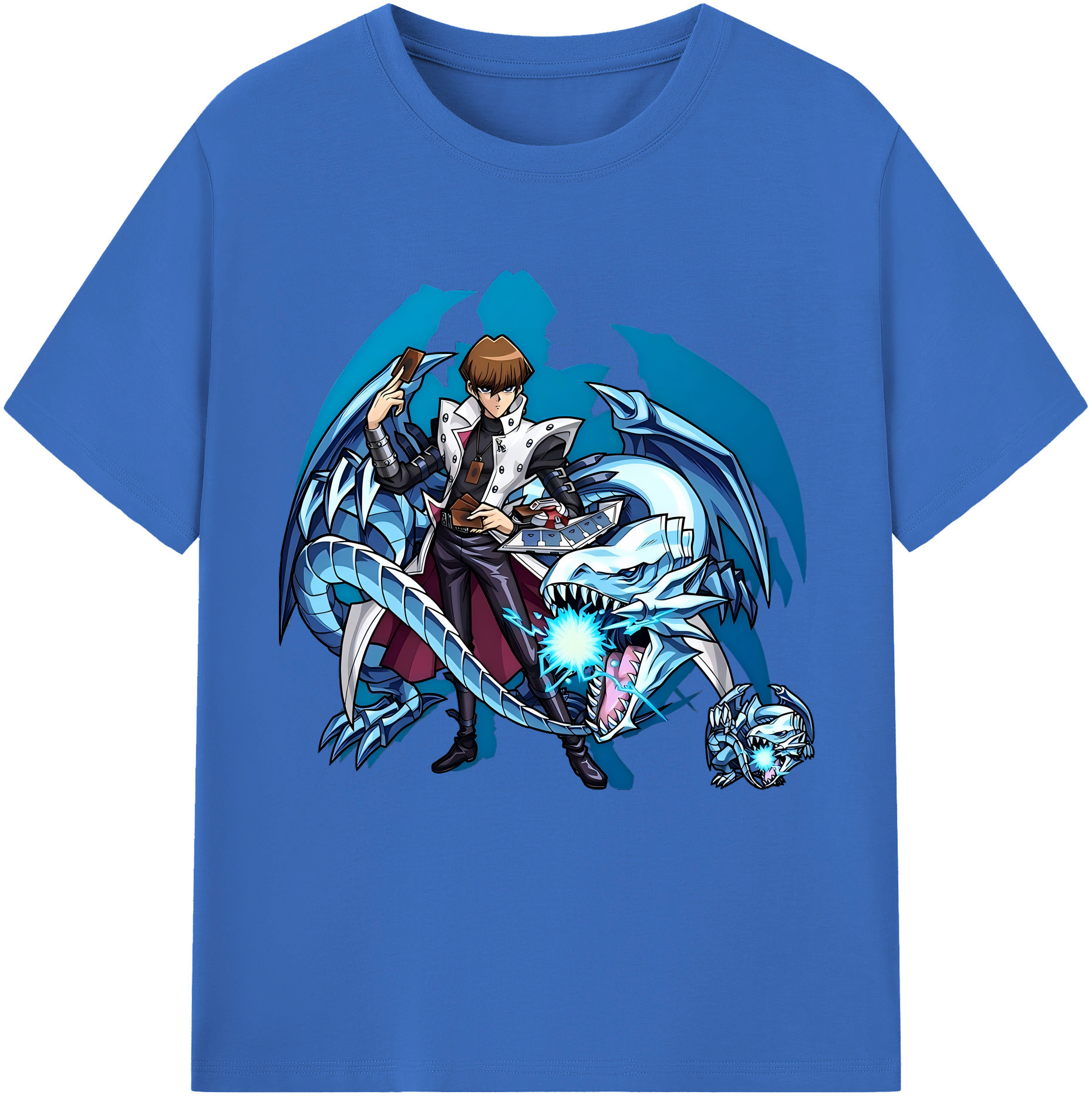 （画像用） 遊☆戯☆王 Yu-Gi-Oh! 綿100％半袖Tシャツ（フロントプリント）