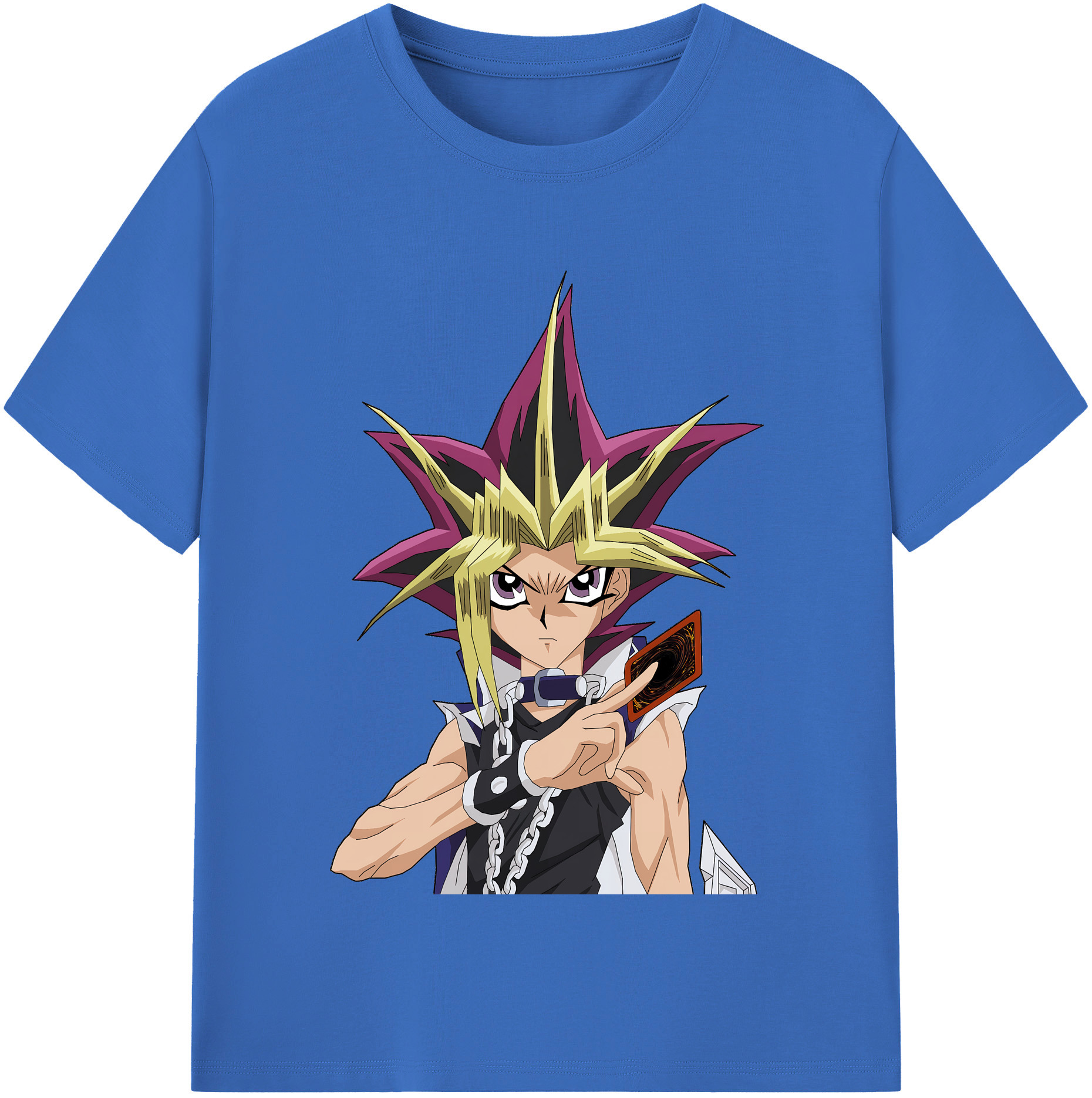 （画像用） 遊☆戯☆王 Yu-Gi-Oh! 綿100％半袖Tシャツ（フロントプリント）