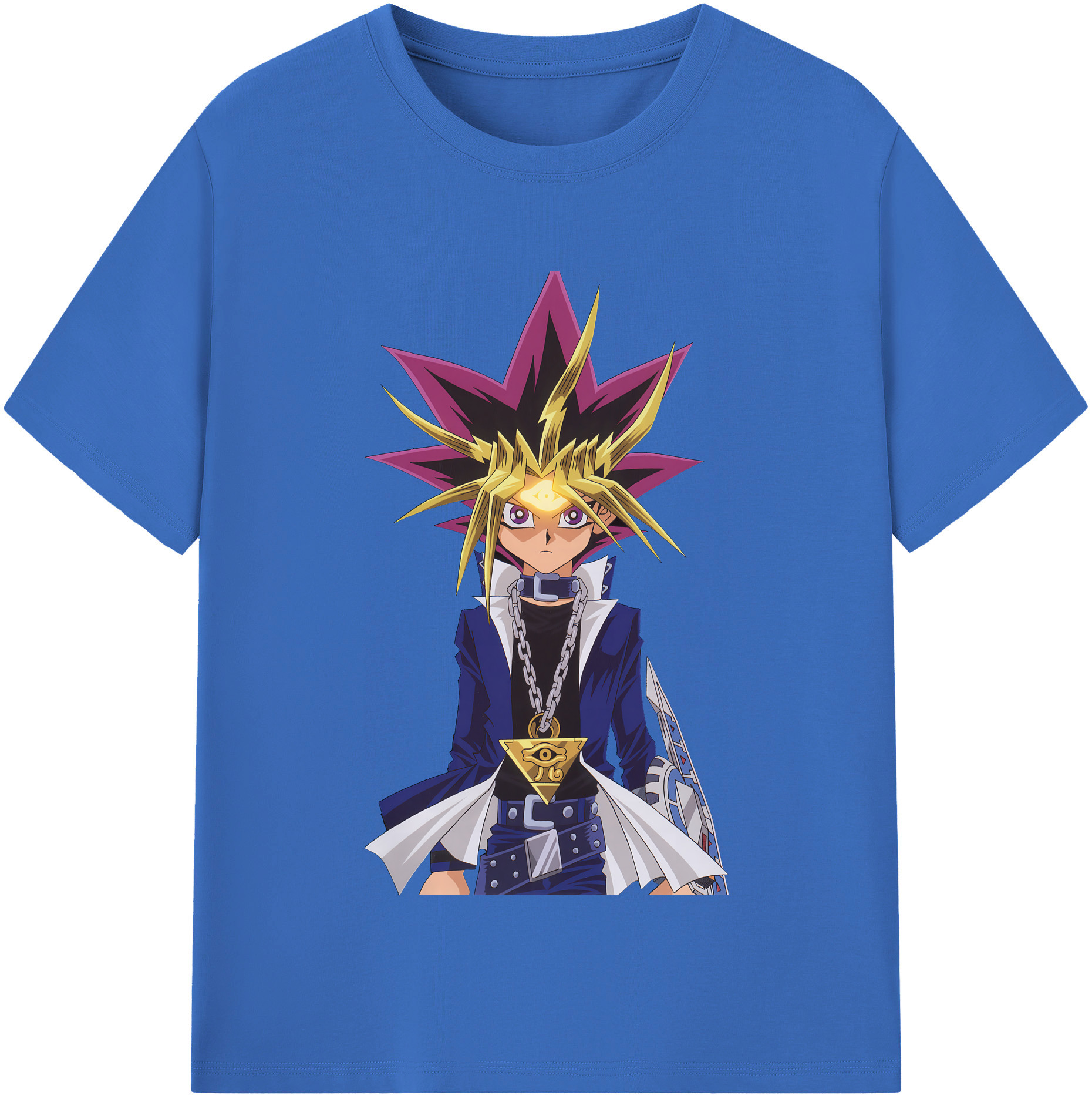 （画像用） 遊☆戯☆王 Yu-Gi-Oh! 綿100％半袖Tシャツ（フロントプリント）