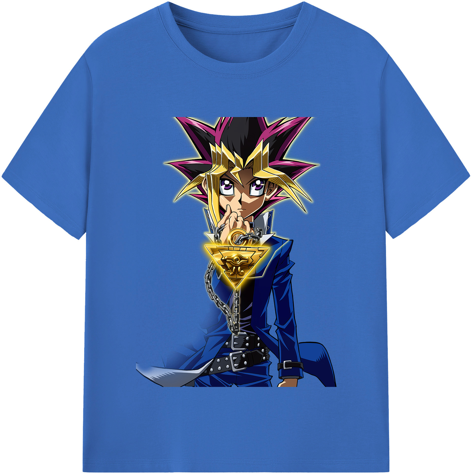（画像用） 遊☆戯☆王 Yu-Gi-Oh! 綿100％半袖Tシャツ（フロントプリント）