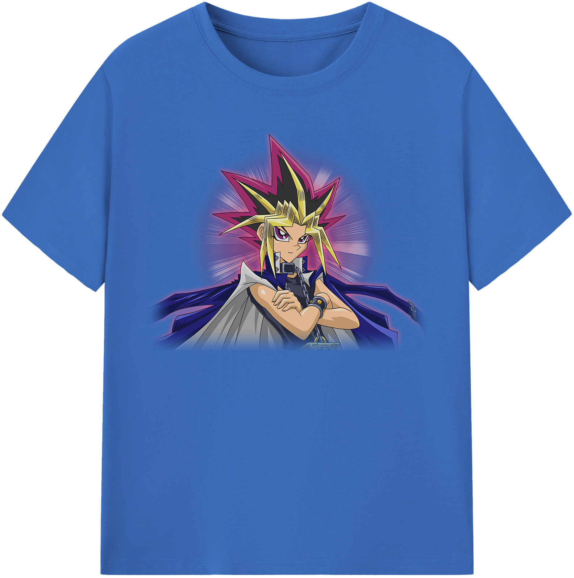 （画像用） 遊☆戯☆王 Yu-Gi-Oh! 綿100％半袖Tシャツ（フロントプリント）