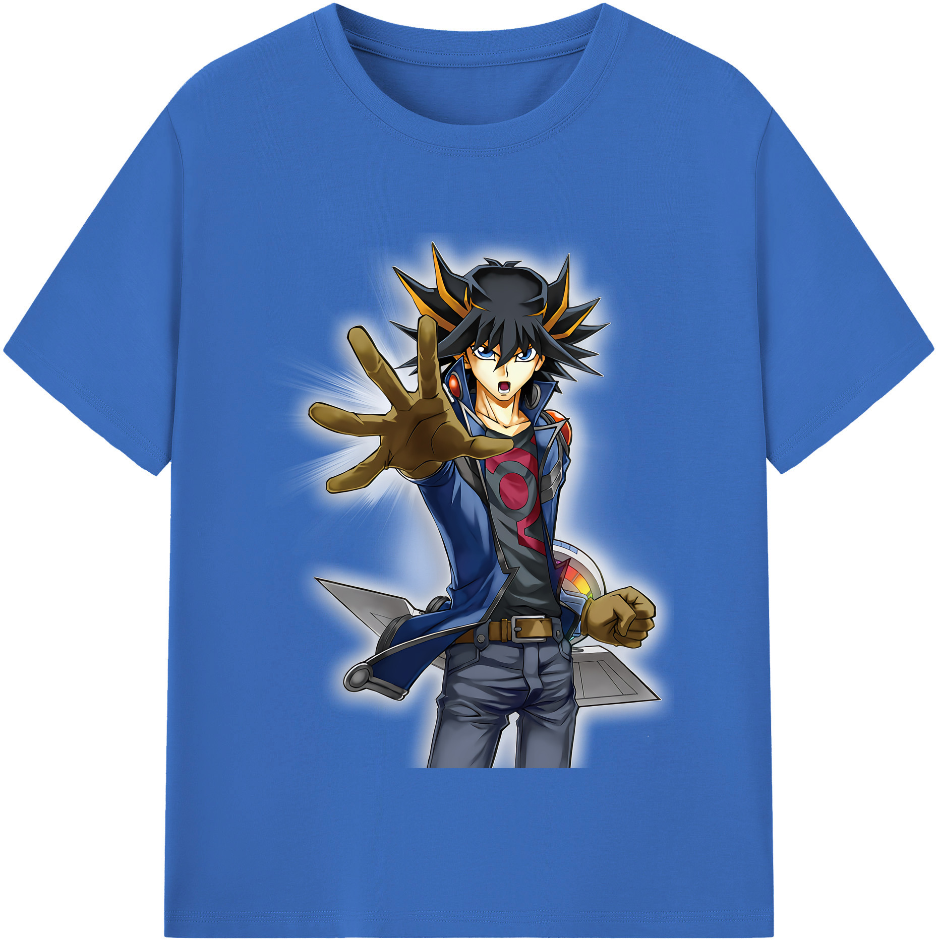 （画像用） 遊☆戯☆王 Yu-Gi-Oh! 綿100％半袖Tシャツ（フロントプリント）