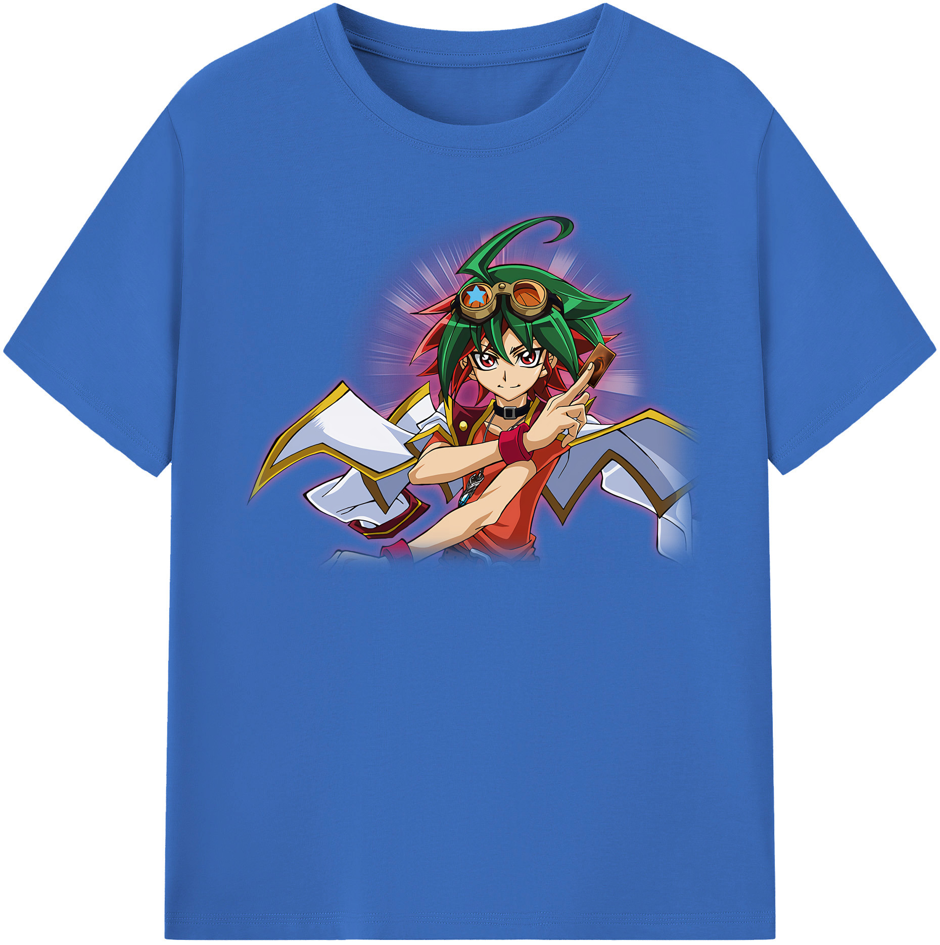 （画像用） 遊☆戯☆王 Yu-Gi-Oh! 綿100％半袖Tシャツ（フロントプリント）