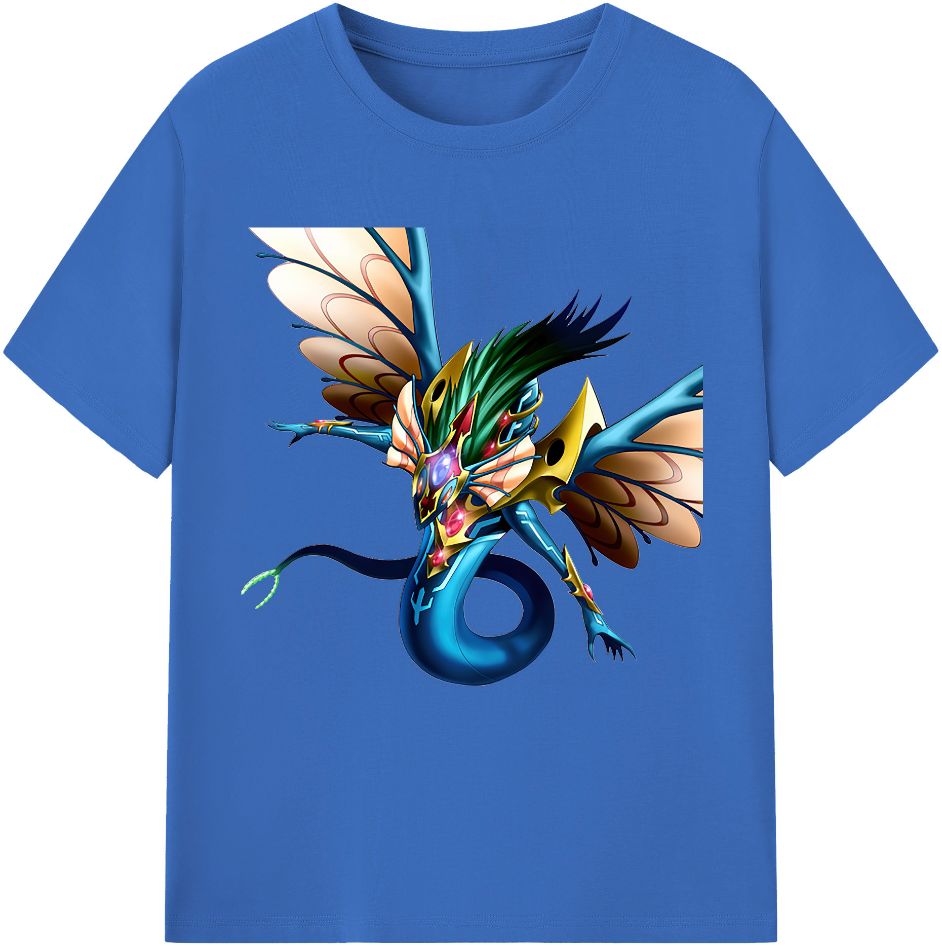 （画像用） 遊☆戯☆王 Yu-Gi-Oh! 綿100％半袖Tシャツ（フロントプリント）