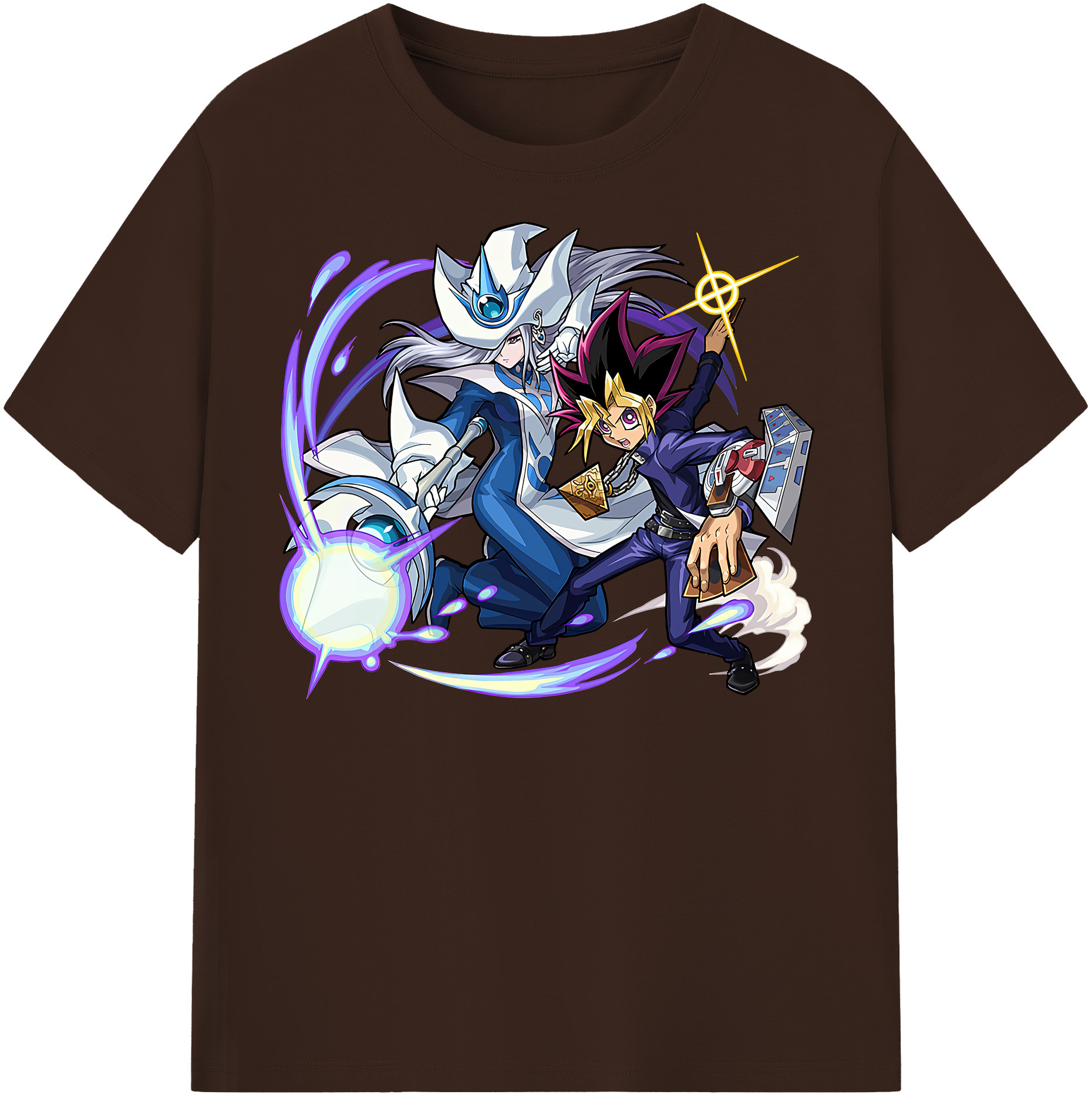 （画像用） 遊☆戯☆王 Yu-Gi-Oh! 綿100％半袖Tシャツ（フロントプリント）