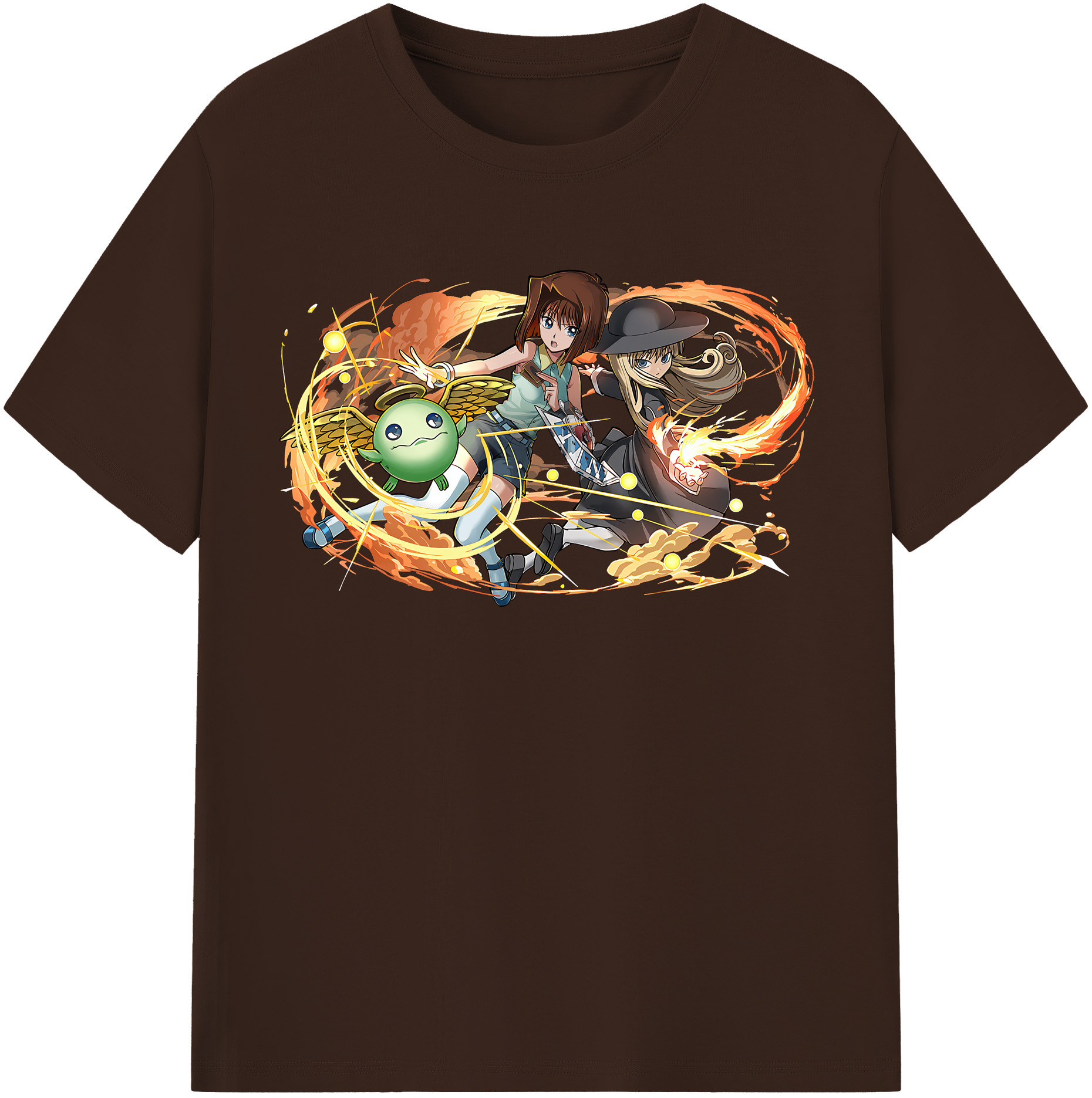 （画像用） 遊☆戯☆王 Yu-Gi-Oh! 綿100％半袖Tシャツ（フロントプリント）