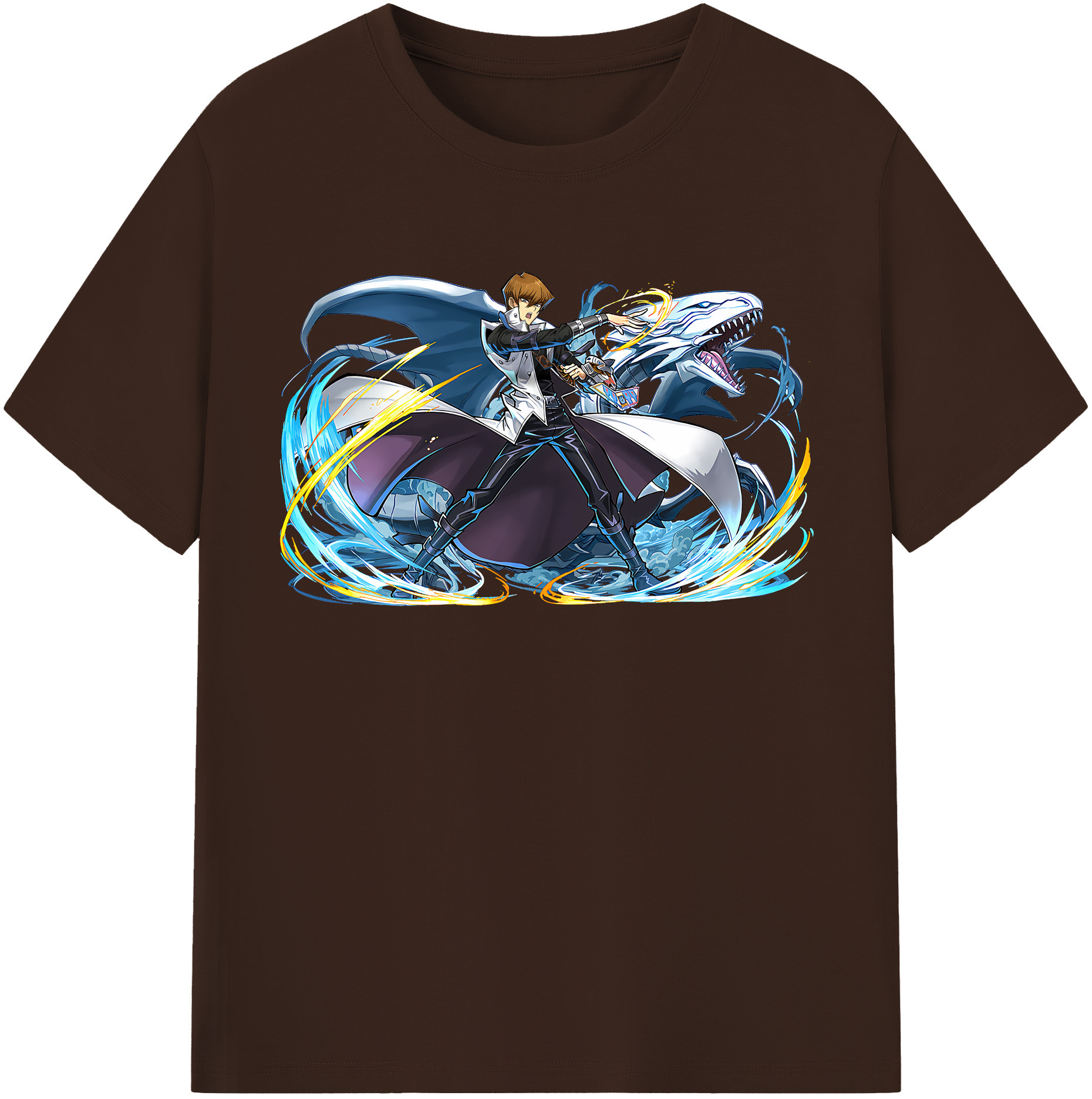 （画像用） 遊☆戯☆王 Yu-Gi-Oh! 綿100％半袖Tシャツ（フロントプリント）