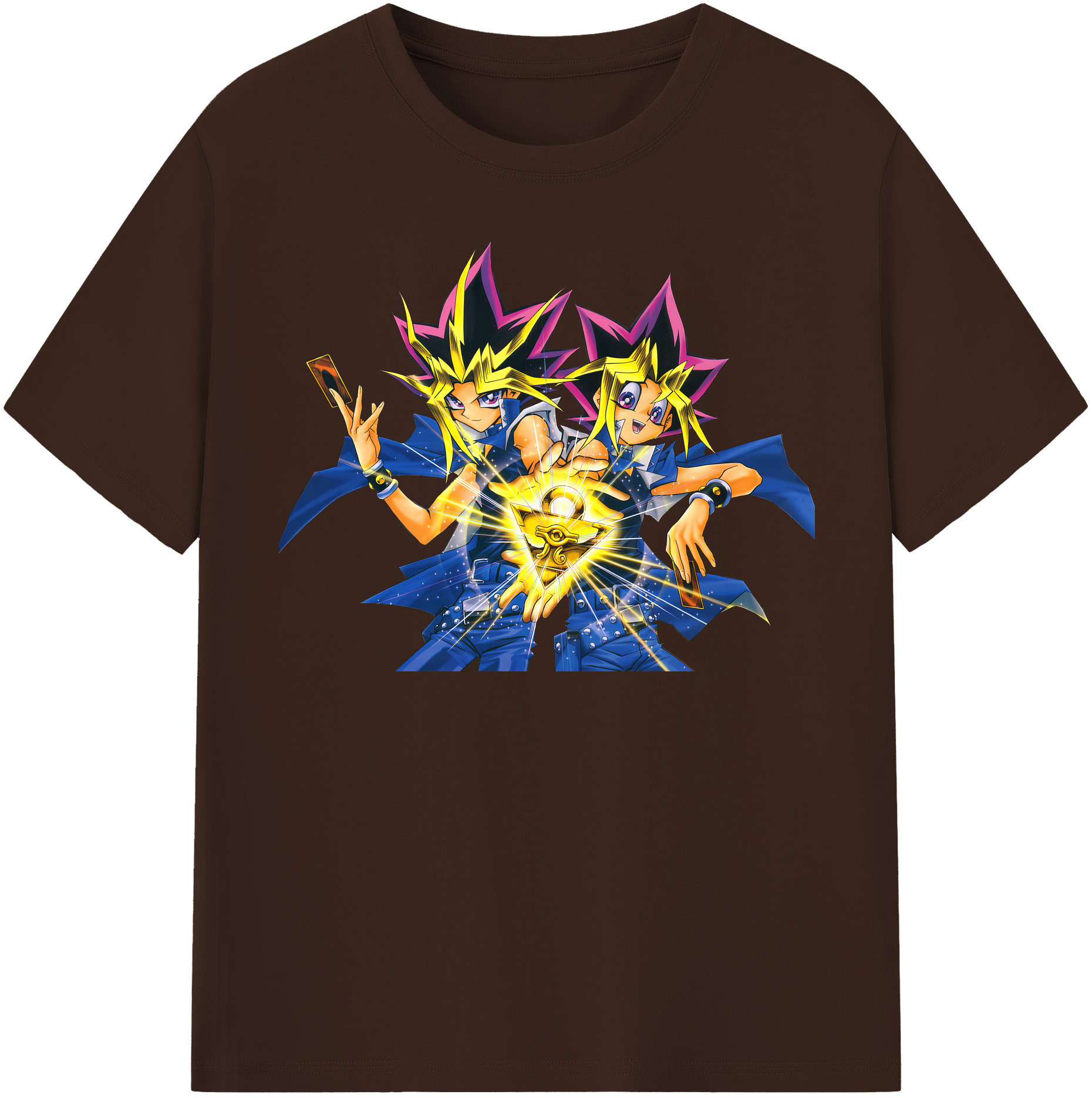 （画像用） 遊☆戯☆王 Yu-Gi-Oh! 綿100％半袖Tシャツ（フロントプリント）