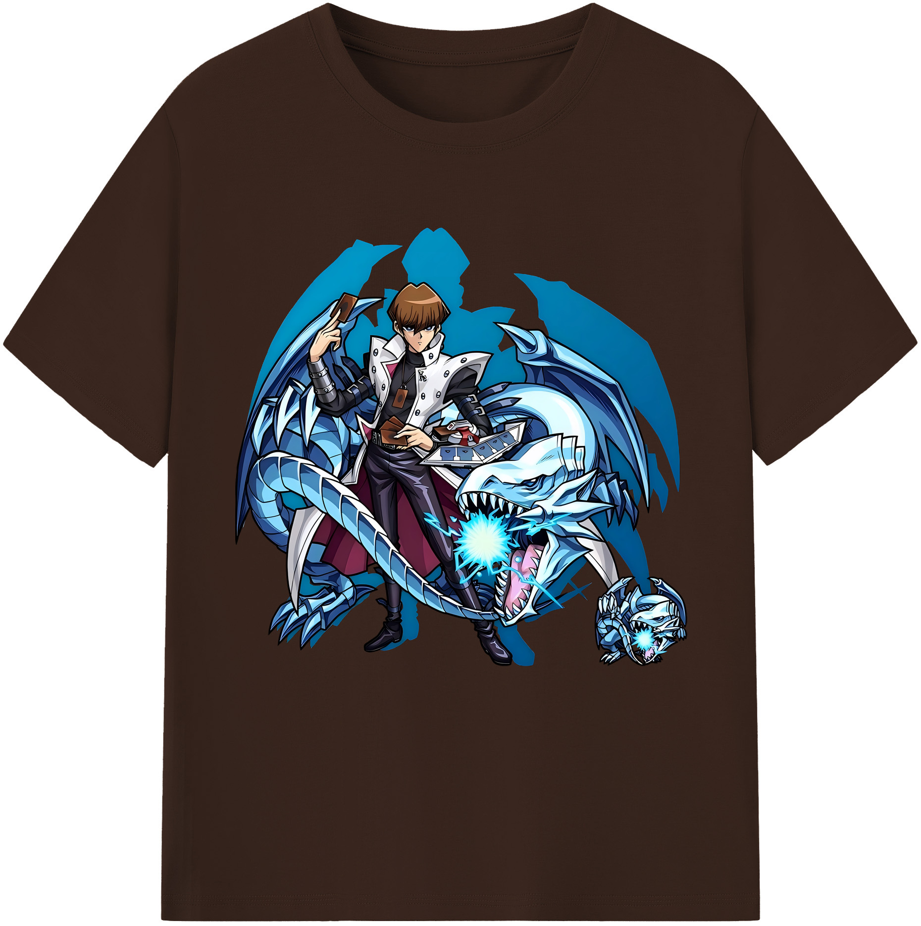 （画像用） 遊☆戯☆王 Yu-Gi-Oh! 綿100％半袖Tシャツ（フロントプリント）