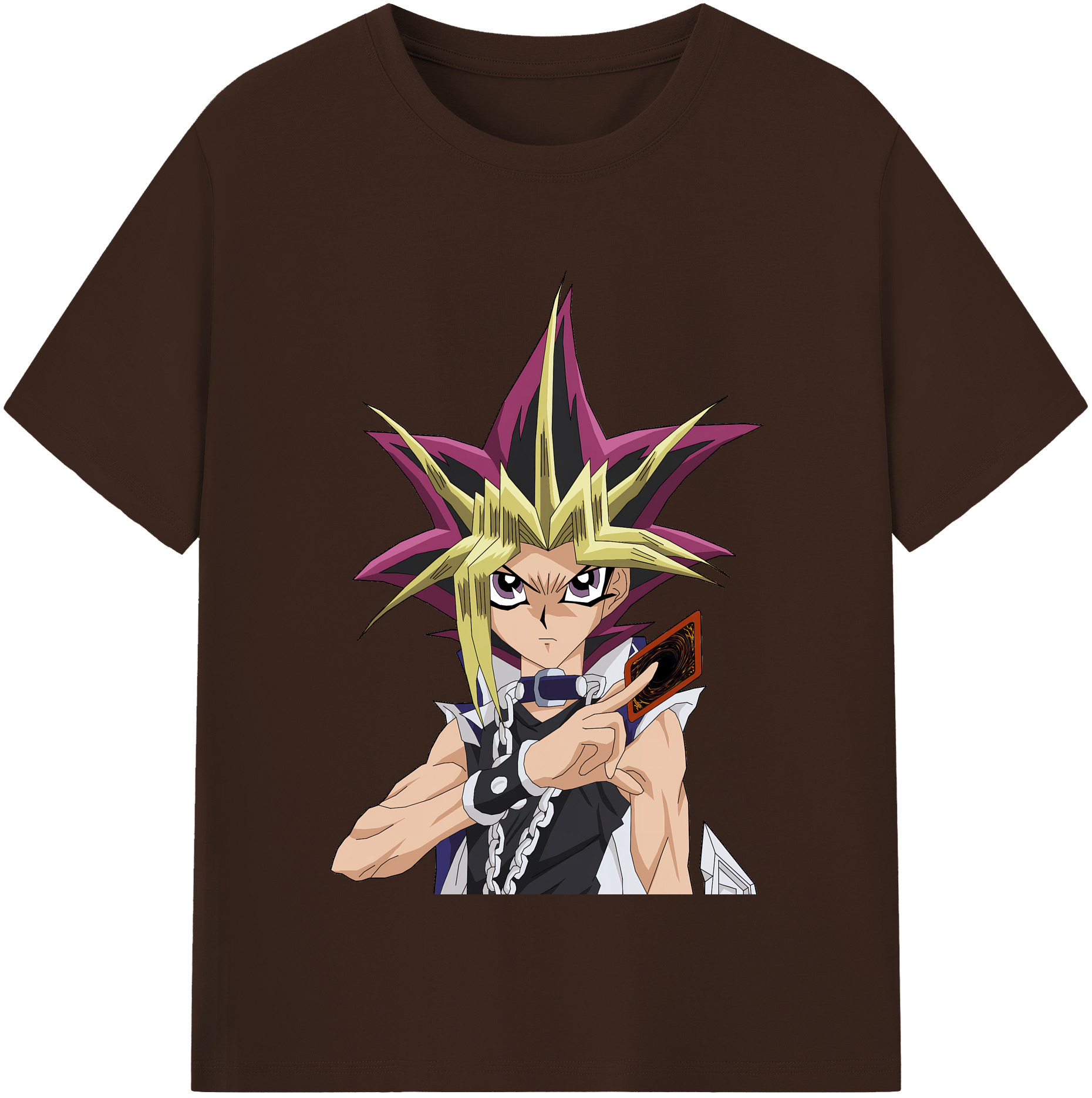 （画像用） 遊☆戯☆王 Yu-Gi-Oh! 綿100％半袖Tシャツ（フロントプリント）