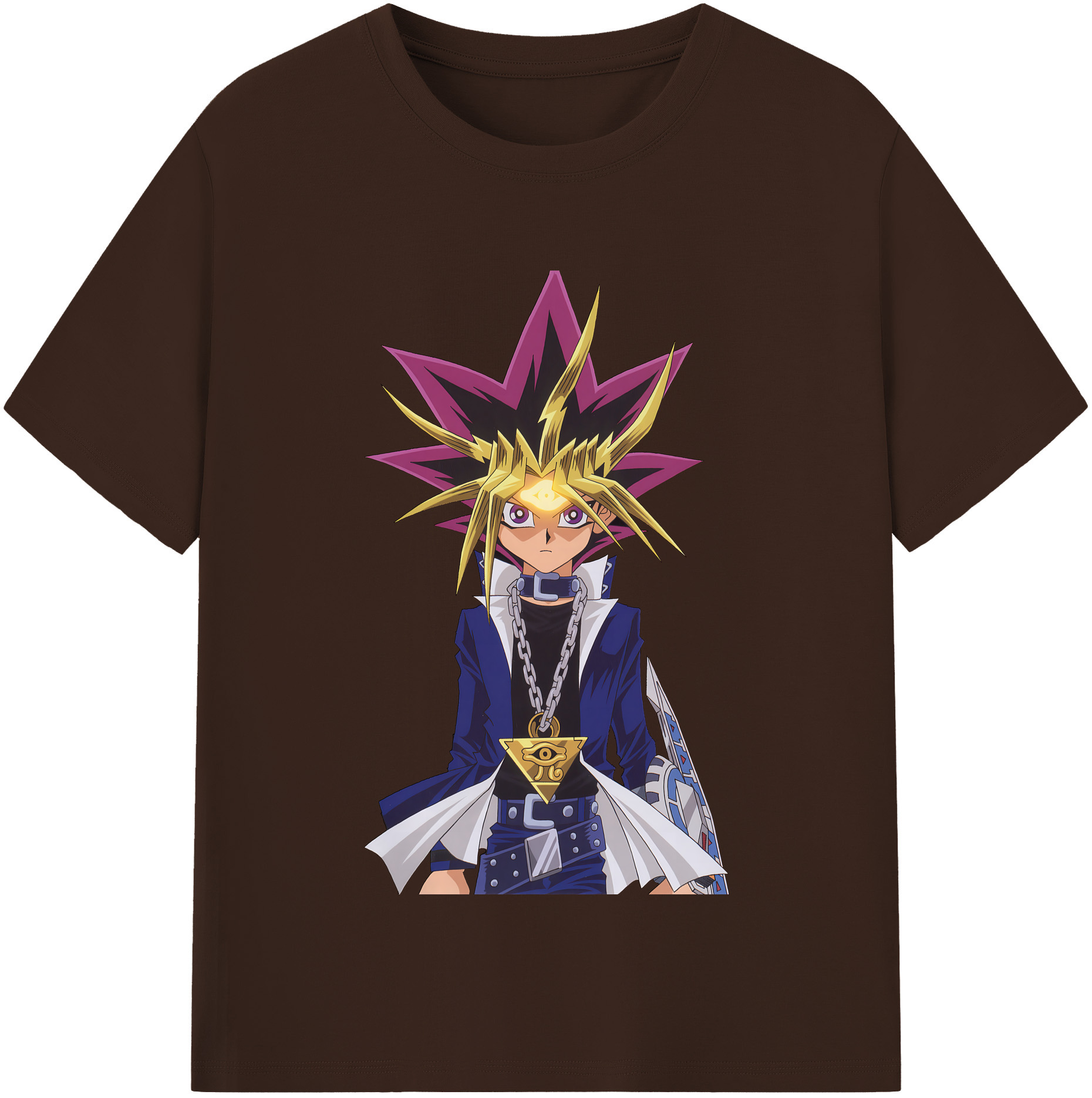 （画像用） 遊☆戯☆王 Yu-Gi-Oh! 綿100％半袖Tシャツ（フロントプリント）
