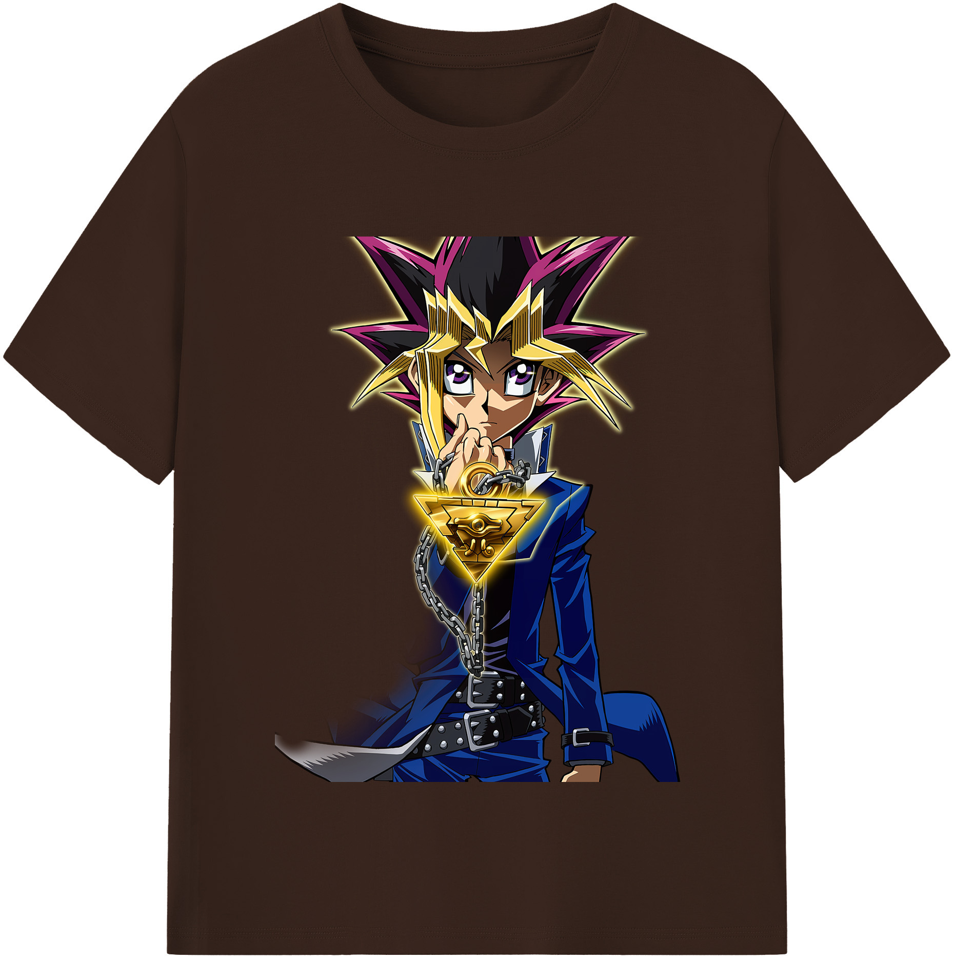 （画像用） 遊☆戯☆王 Yu-Gi-Oh! 綿100％半袖Tシャツ（フロントプリント）