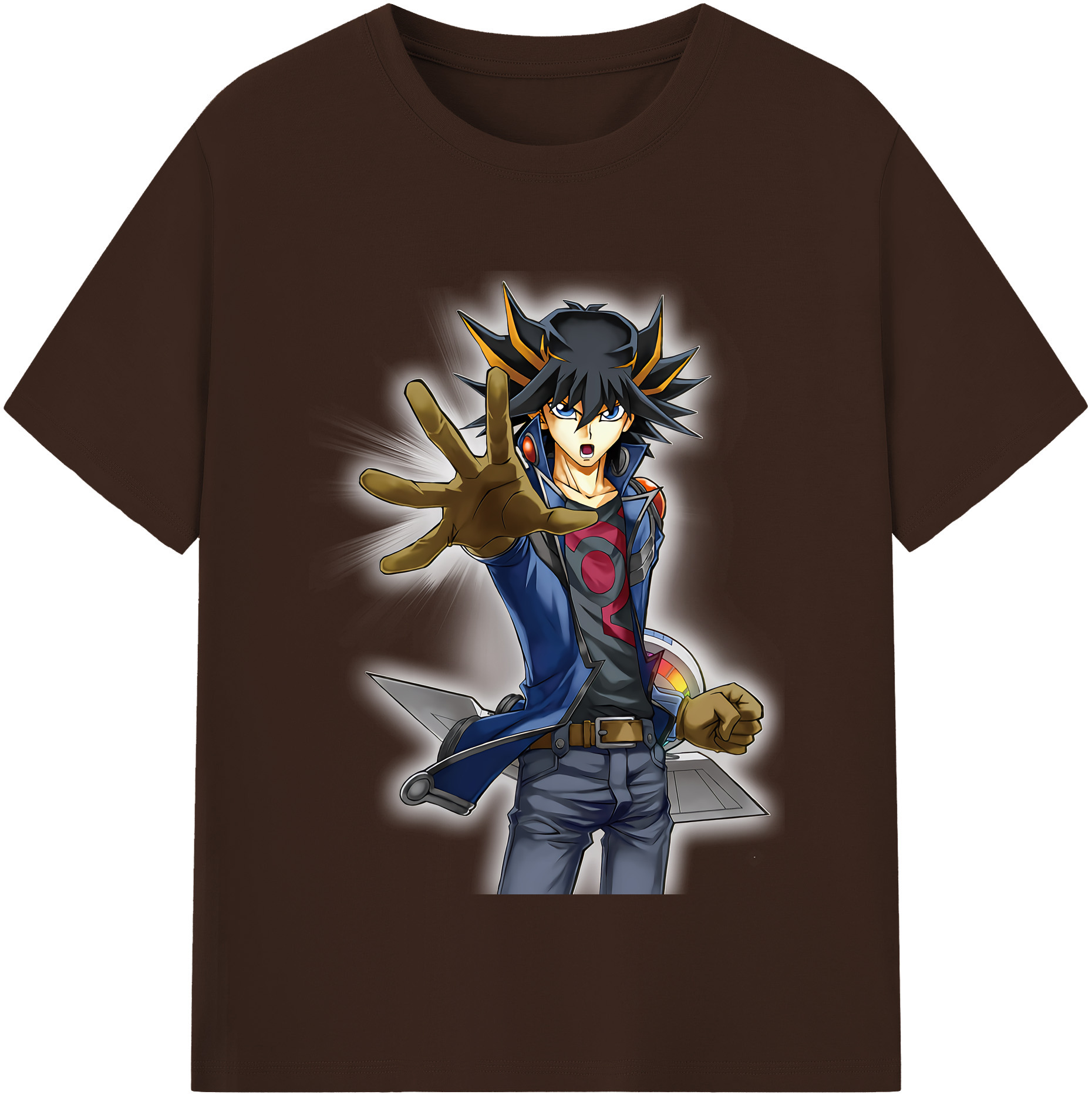 （画像用） 遊☆戯☆王 Yu-Gi-Oh! 綿100％半袖Tシャツ（フロントプリント）