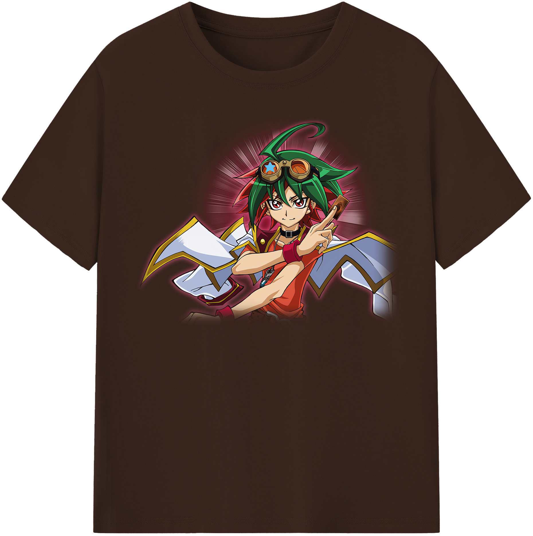 （画像用） 遊☆戯☆王 Yu-Gi-Oh! 綿100％半袖Tシャツ（フロントプリント）