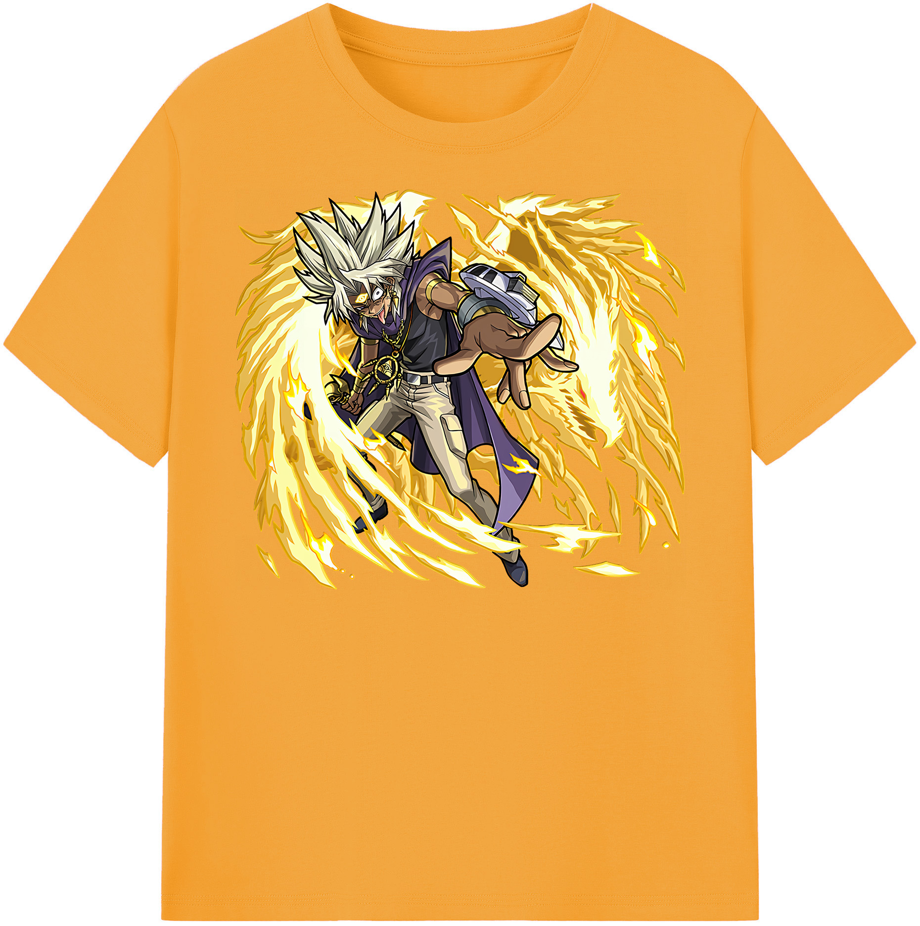 （画像用） 遊☆戯☆王 Yu-Gi-Oh! 綿100％半袖Tシャツ（フロントプリント）