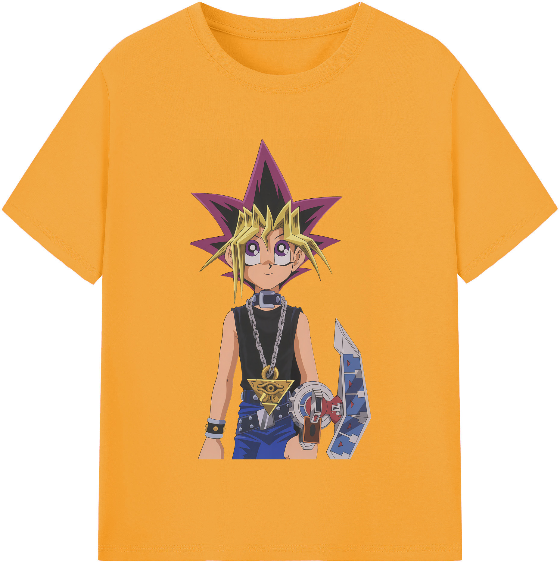 （画像用） 遊☆戯☆王 Yu-Gi-Oh! 綿100％半袖Tシャツ（フロントプリント）