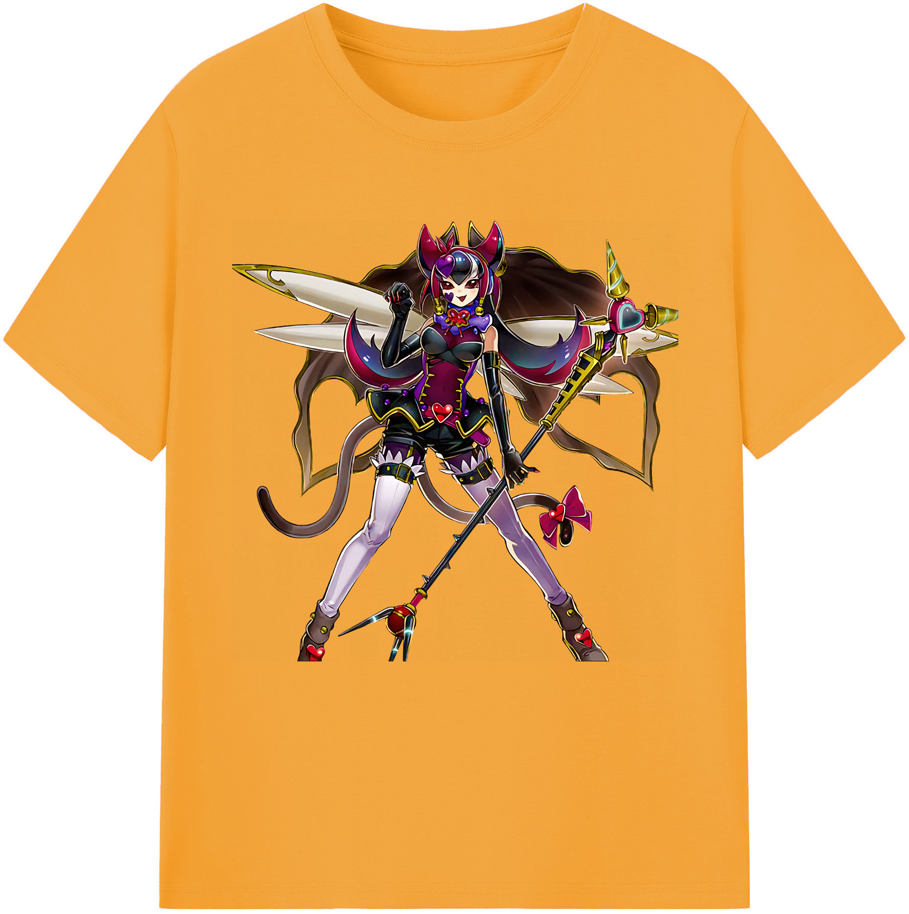 （画像用） 遊☆戯☆王 Yu-Gi-Oh! 綿100％半袖Tシャツ（フロントプリント）