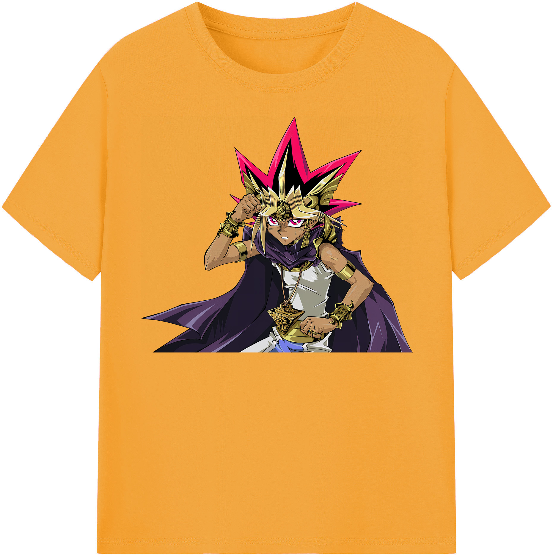 （画像用） 遊☆戯☆王 Yu-Gi-Oh! 綿100％半袖Tシャツ（フロントプリント）