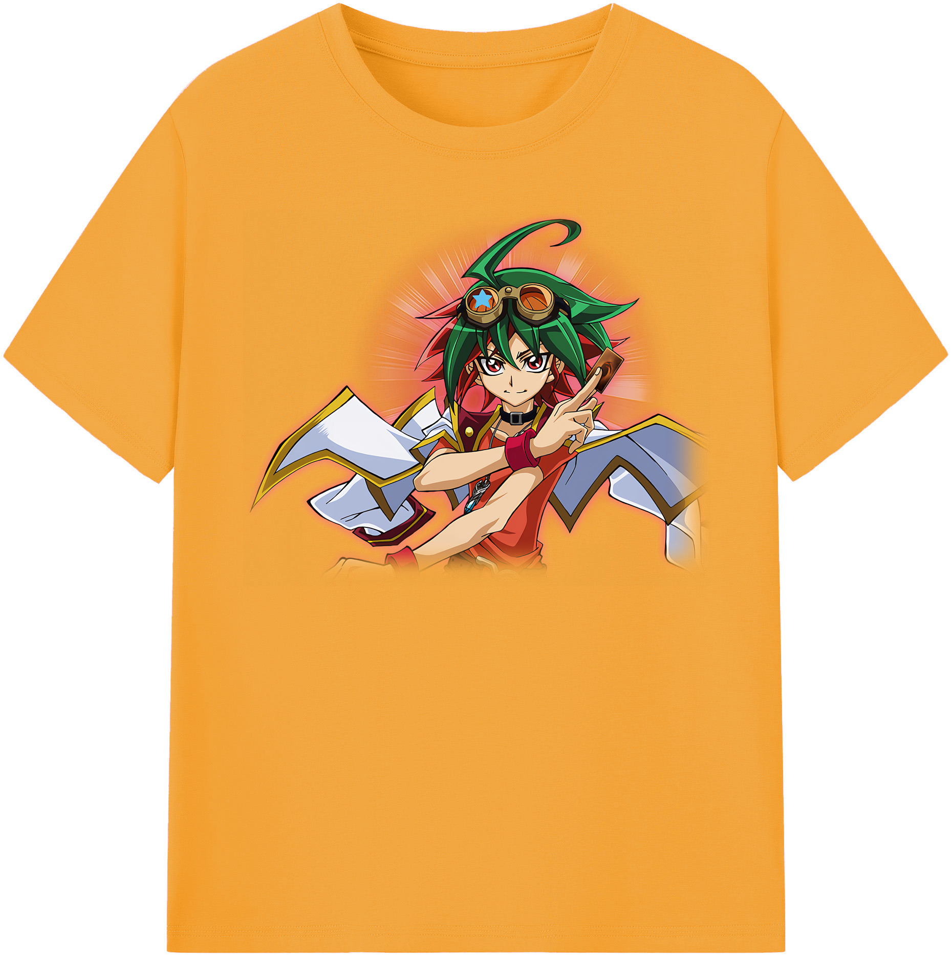 （画像用） 遊☆戯☆王 Yu-Gi-Oh! 綿100％半袖Tシャツ（フロントプリント）