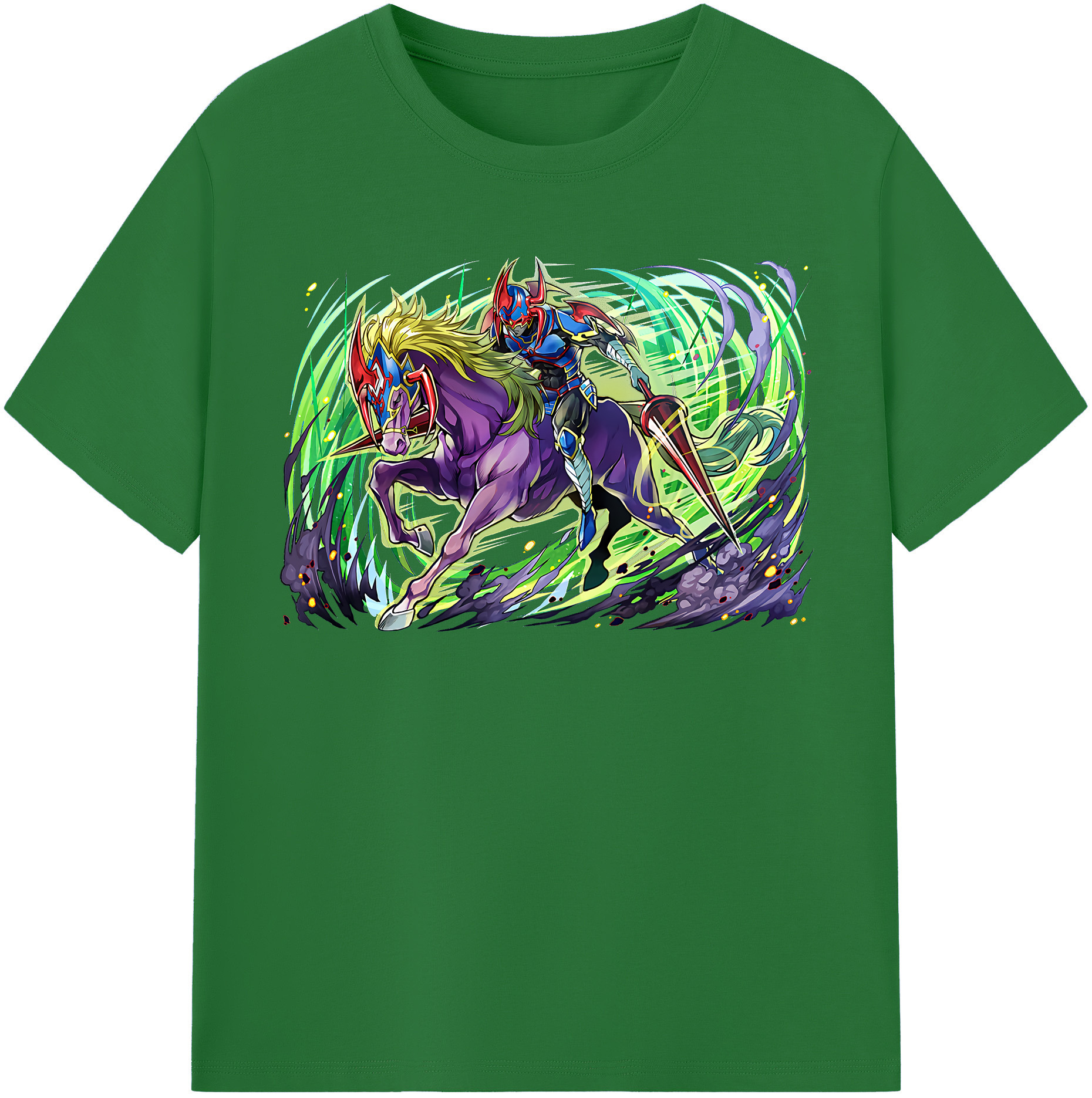 （画像用） 遊☆戯☆王 Yu-Gi-Oh! 綿100％半袖Tシャツ（フロントプリント）