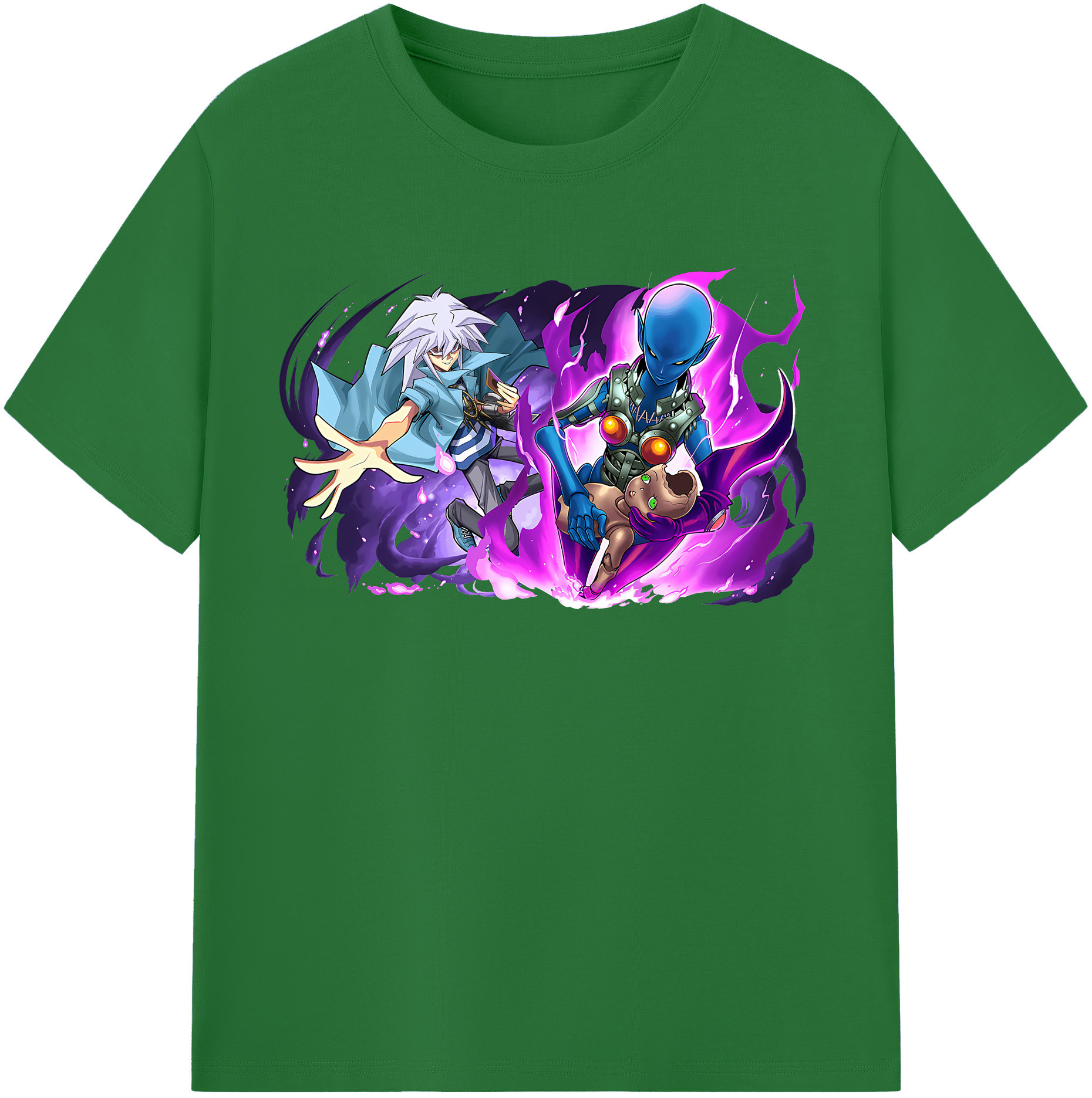 （画像用） 遊☆戯☆王 Yu-Gi-Oh! 綿100％半袖Tシャツ（フロントプリント）