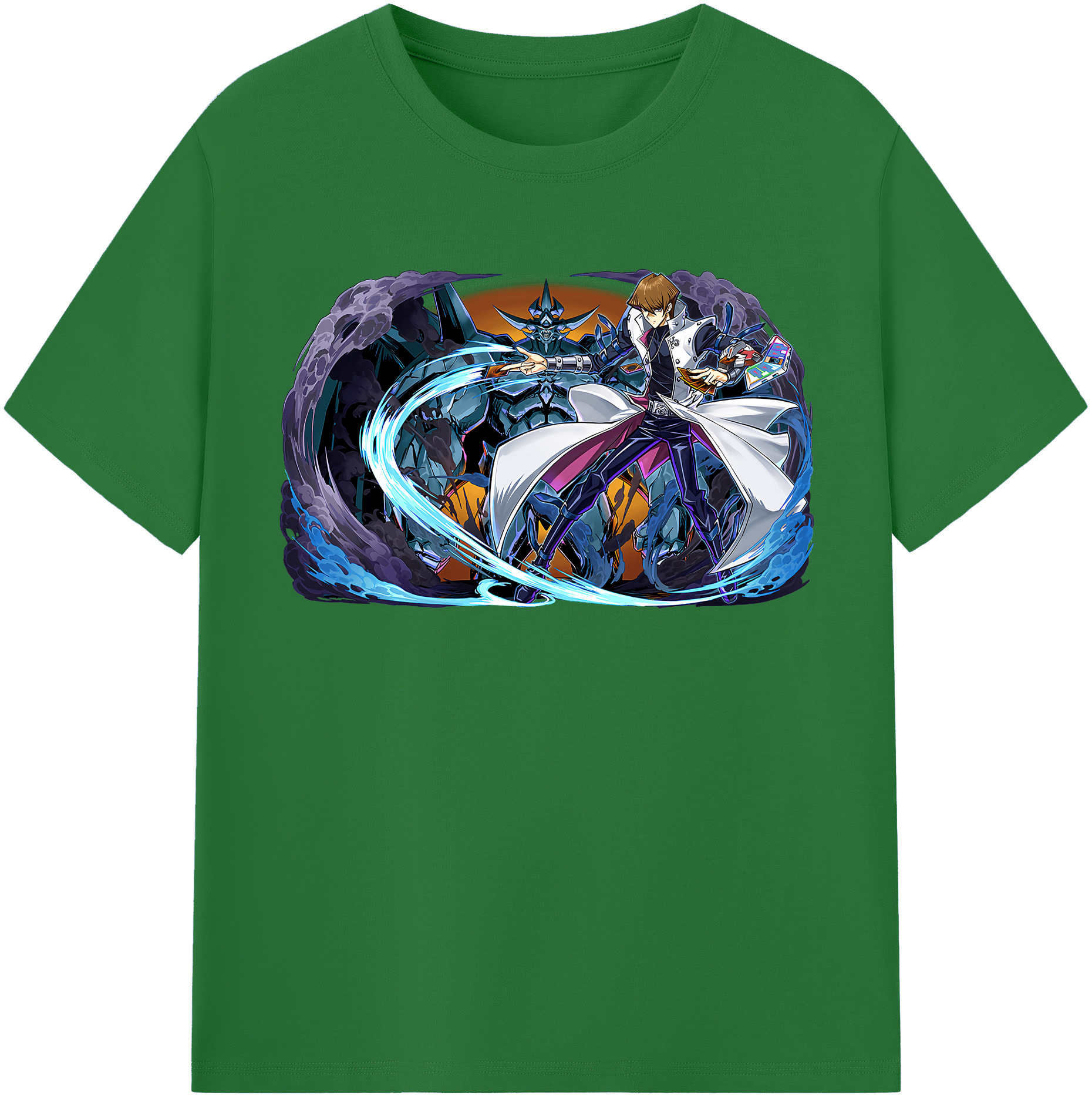 （画像用） 遊☆戯☆王 Yu-Gi-Oh! 綿100％半袖Tシャツ（フロントプリント）