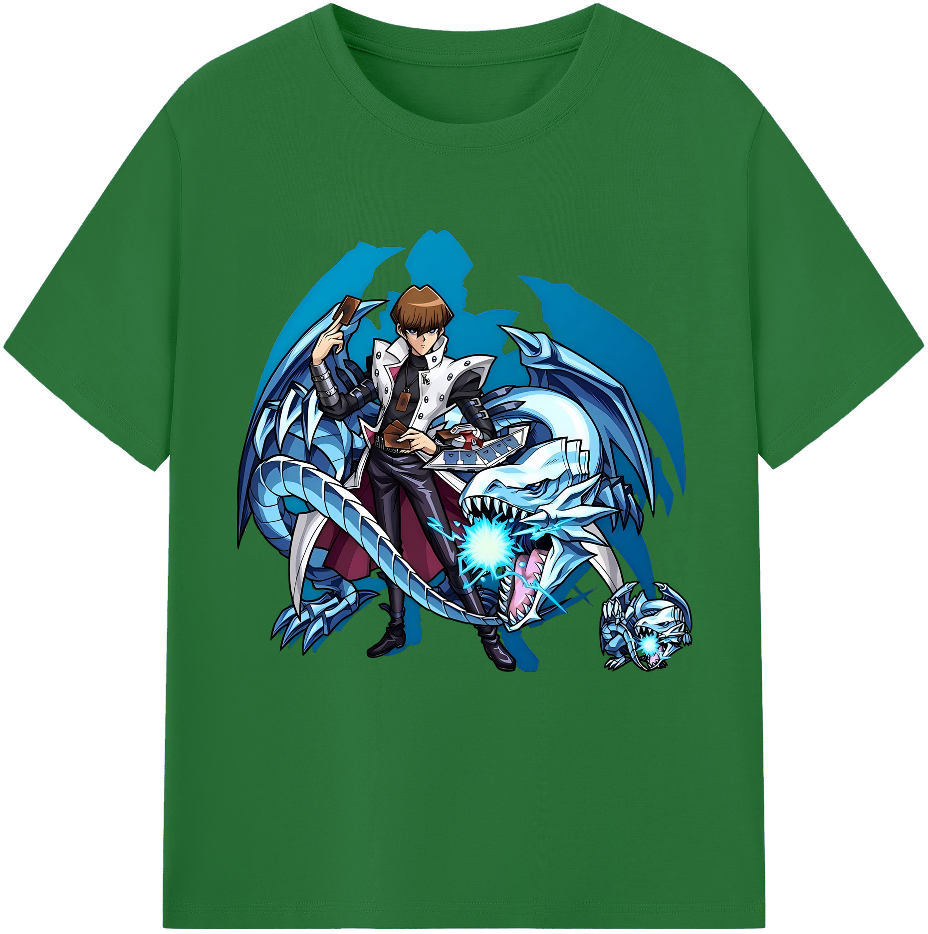（画像用） 遊☆戯☆王 Yu-Gi-Oh! 綿100％半袖Tシャツ（フロントプリント）