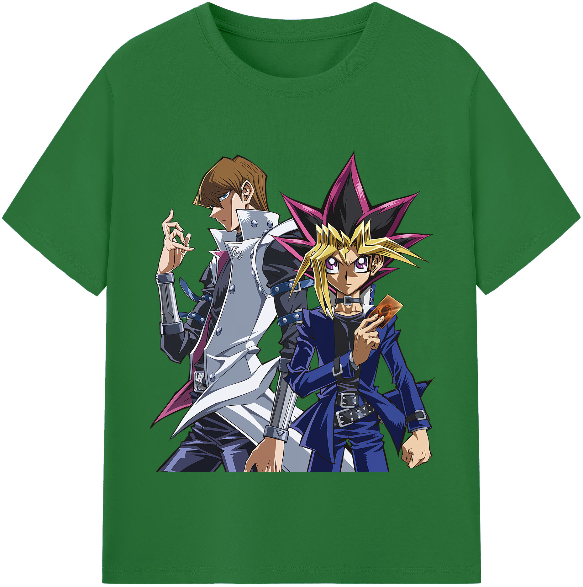 （画像用） 遊☆戯☆王 Yu-Gi-Oh! 綿100％半袖Tシャツ（フロントプリント）