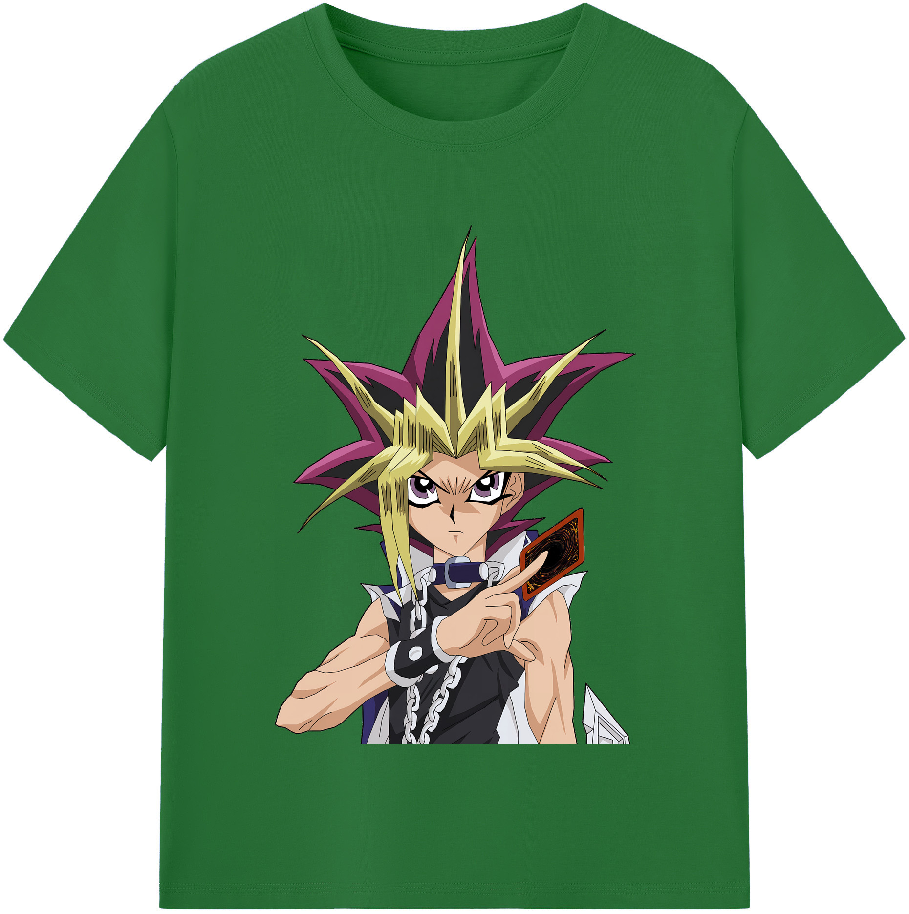 （画像用） 遊☆戯☆王 Yu-Gi-Oh! 綿100％半袖Tシャツ（フロントプリント）