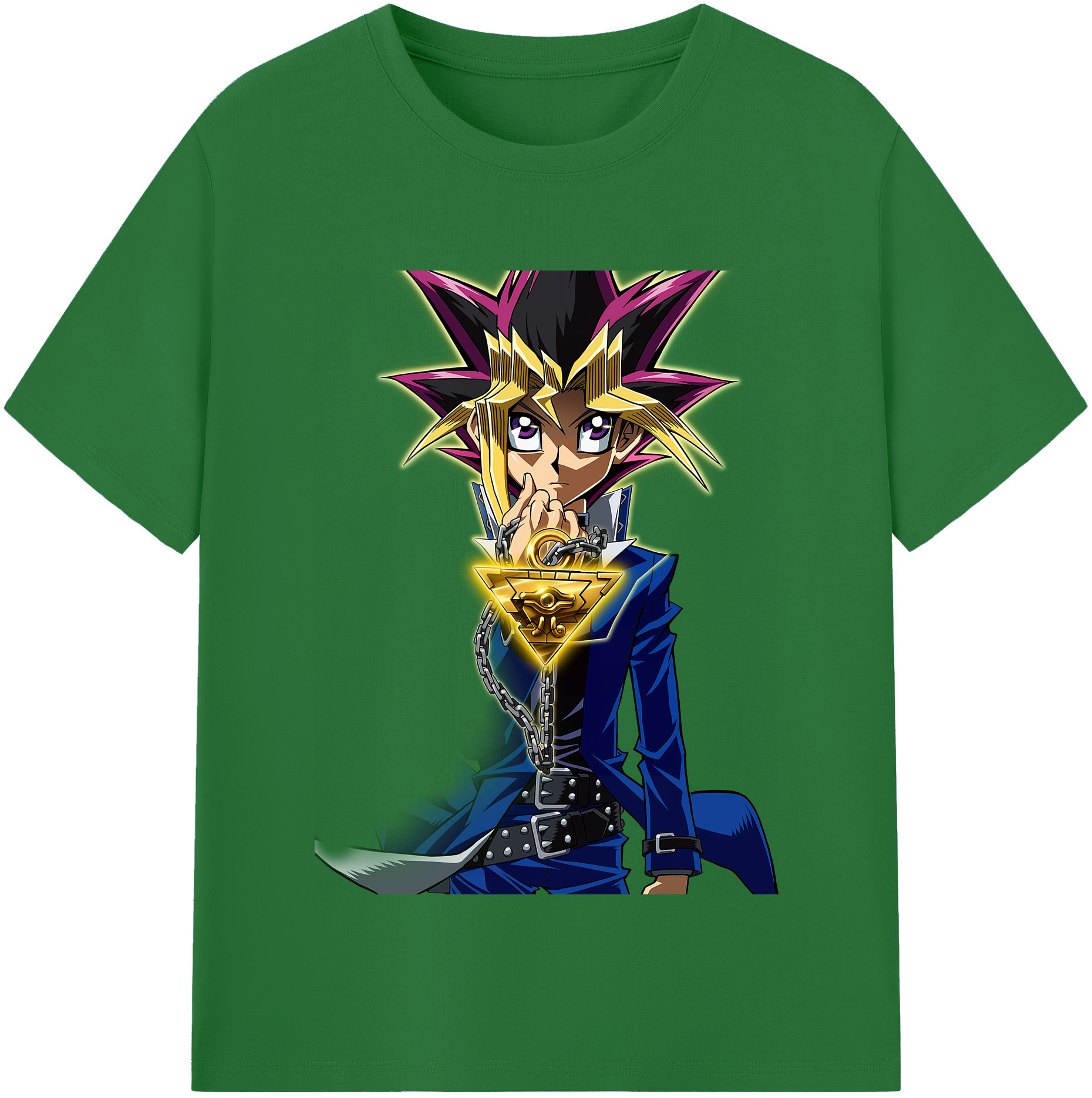 （画像用） 遊☆戯☆王 Yu-Gi-Oh! 綿100％半袖Tシャツ（フロントプリント）