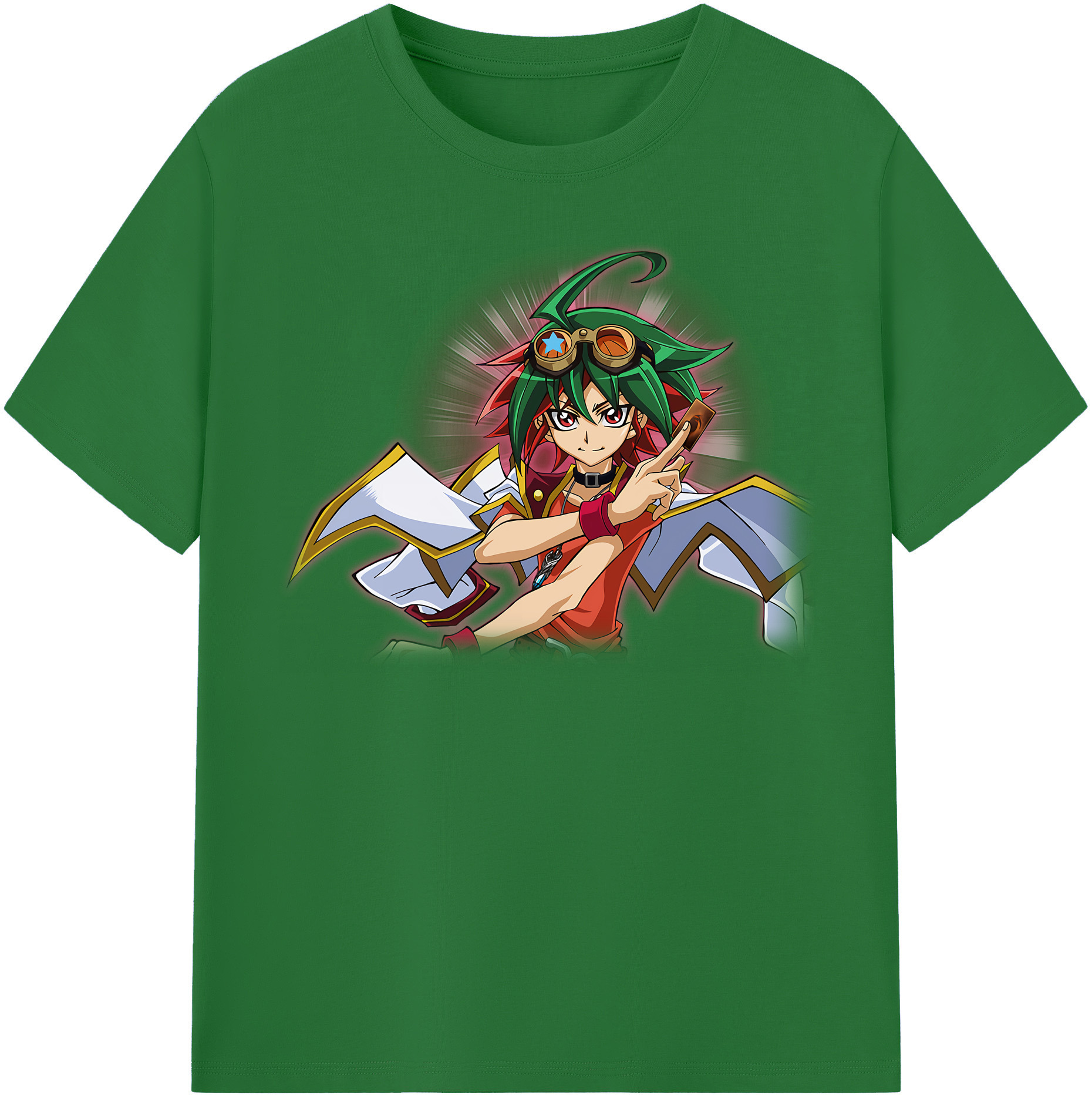 （画像用） 遊☆戯☆王 Yu-Gi-Oh! 綿100％半袖Tシャツ（フロントプリント）