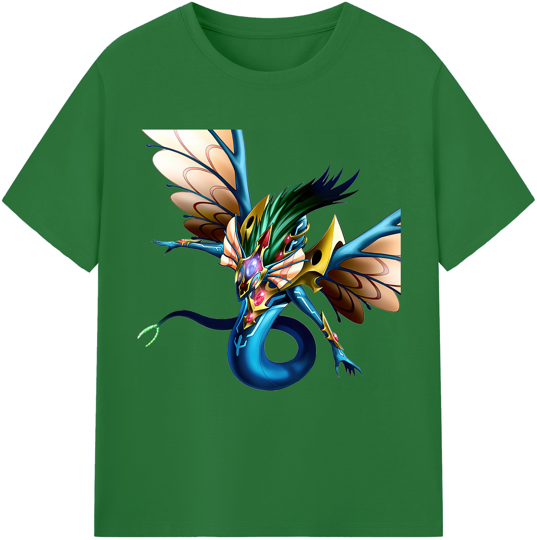 （画像用） 遊☆戯☆王 Yu-Gi-Oh! 綿100％半袖Tシャツ（フロントプリント）