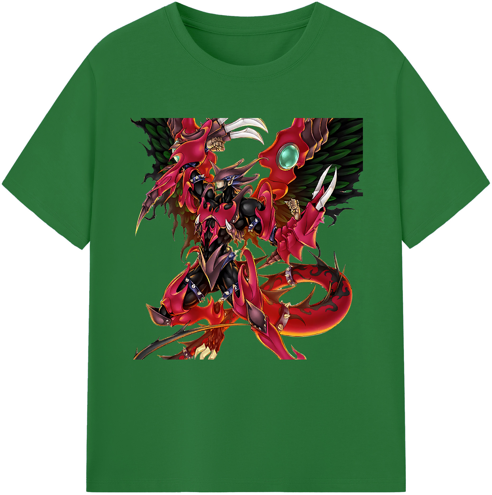 （画像用） 遊☆戯☆王 Yu-Gi-Oh! 綿100％半袖Tシャツ（フロントプリント）