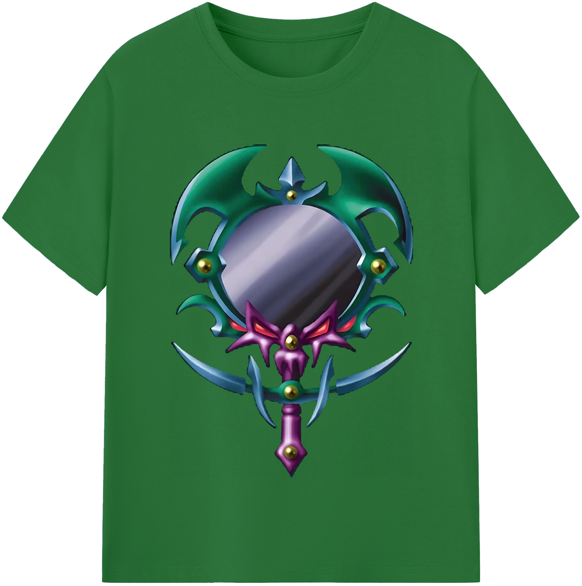 （画像用） 遊☆戯☆王 Yu-Gi-Oh! 綿100％半袖Tシャツ（フロントプリント）