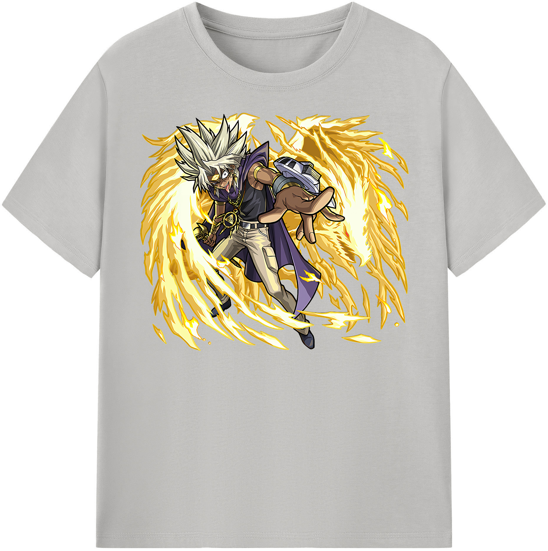 （画像用） 遊☆戯☆王 Yu-Gi-Oh! 綿100％半袖Tシャツ（フロントプリント）