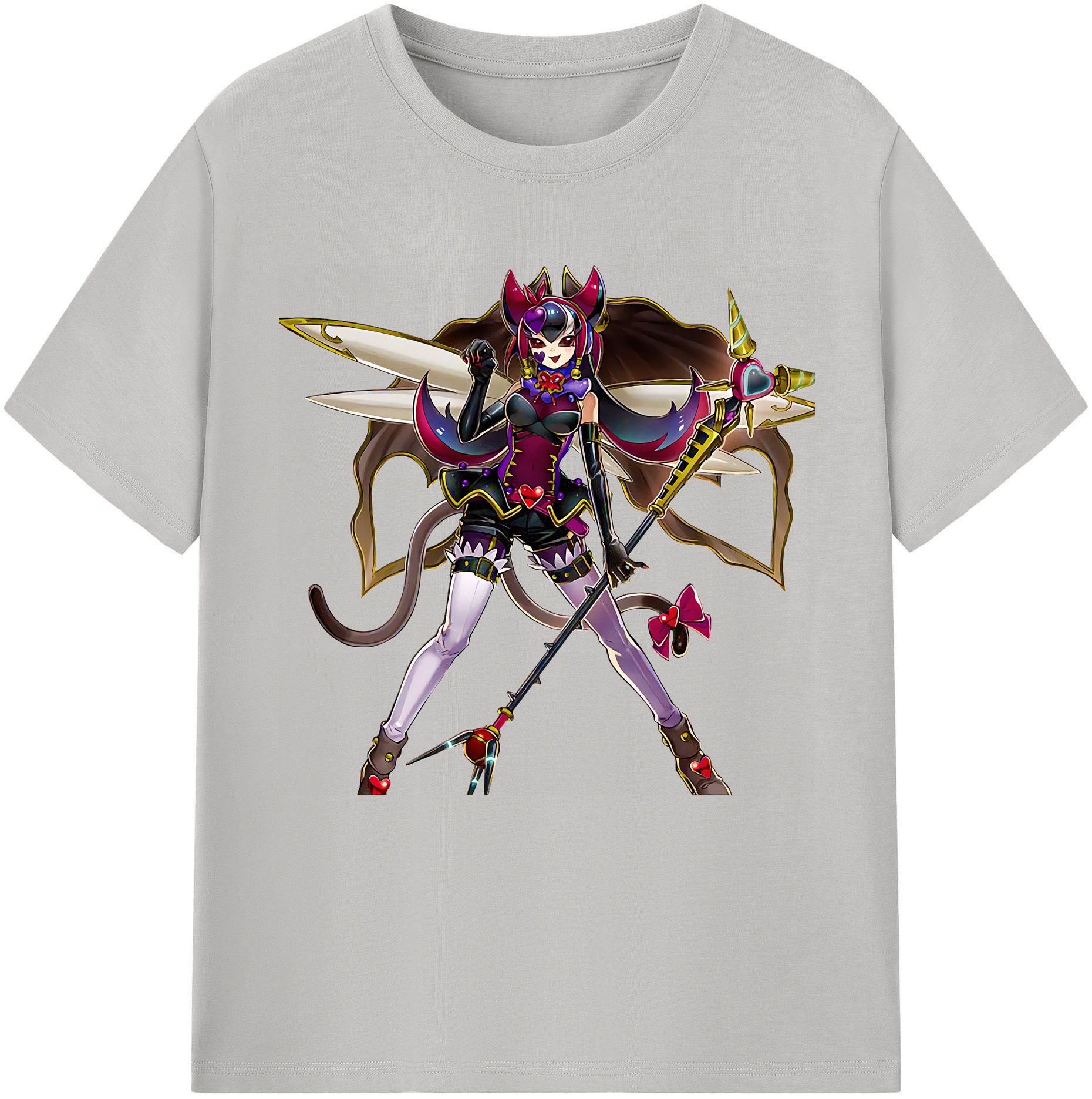 （画像用） 遊☆戯☆王 Yu-Gi-Oh! 綿100％半袖Tシャツ（フロントプリント）