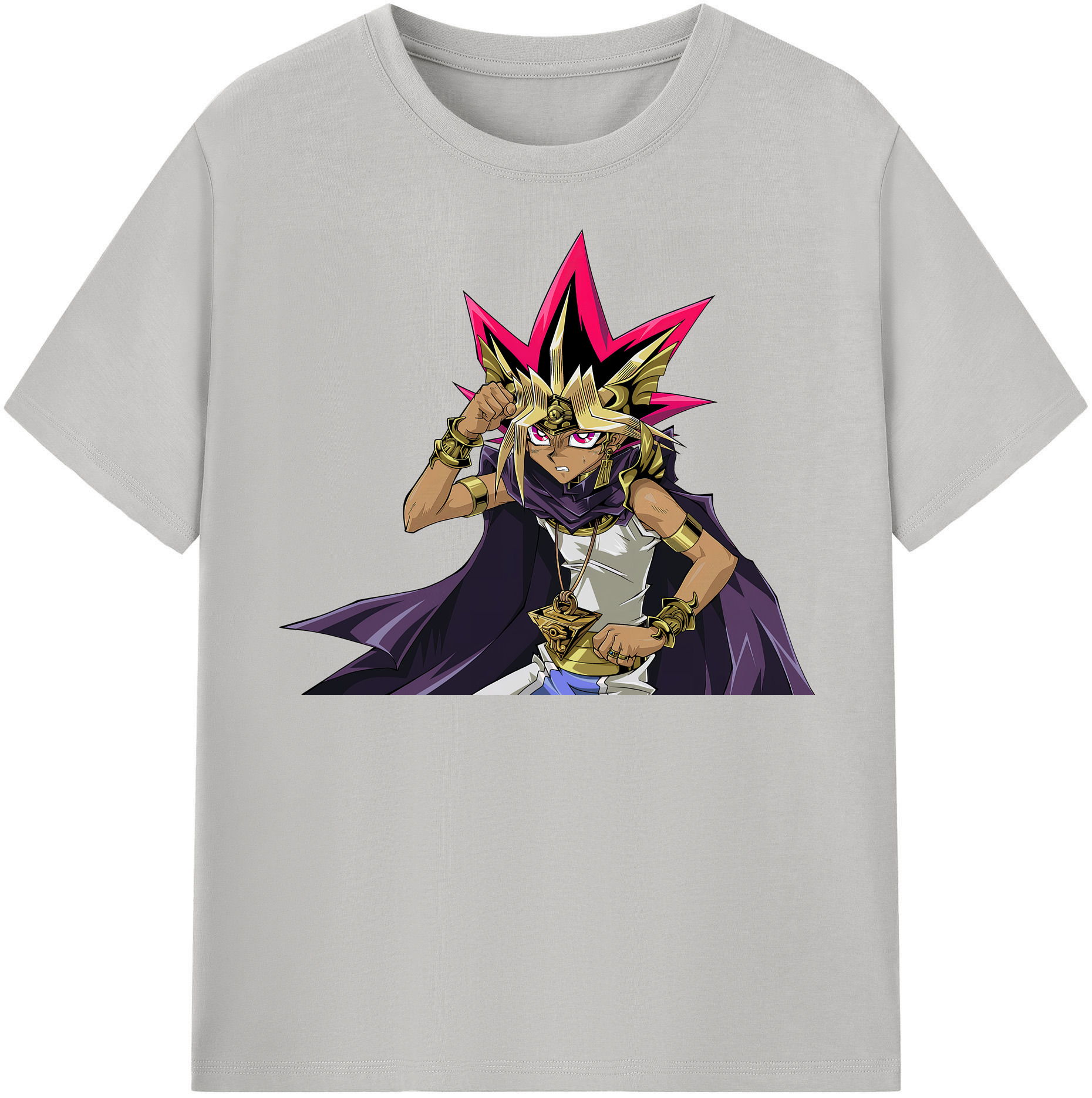 （画像用） 遊☆戯☆王 Yu-Gi-Oh! 綿100％半袖Tシャツ（フロントプリント）