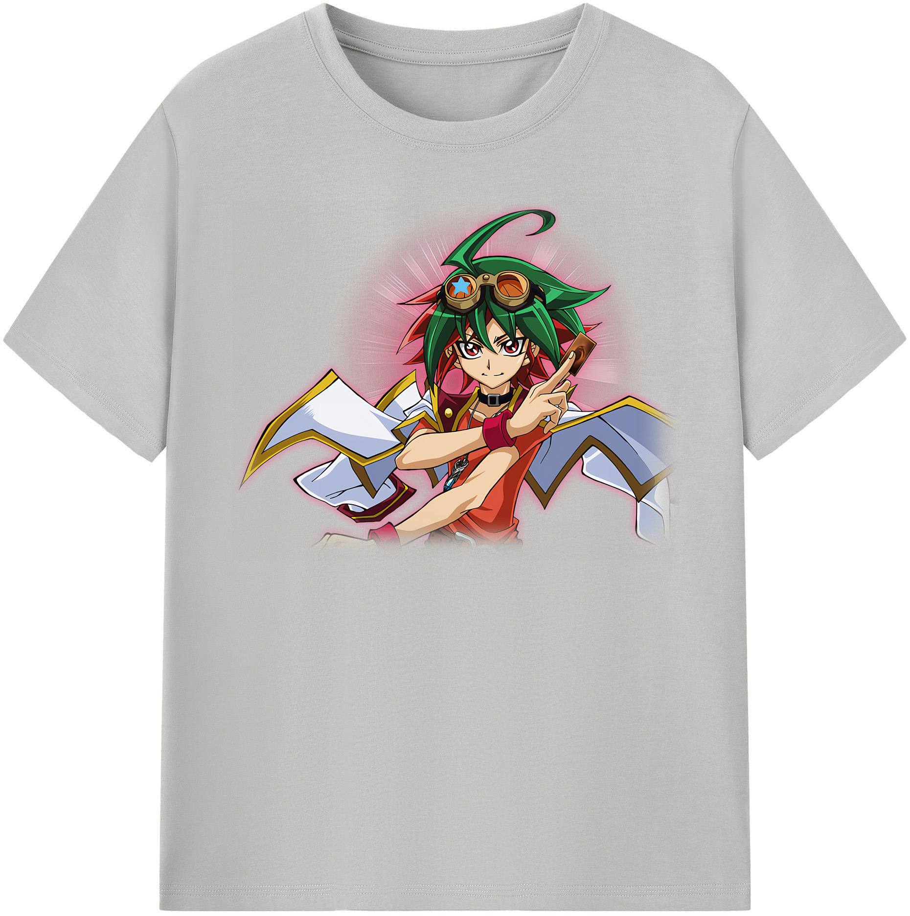 （画像用） 遊☆戯☆王 Yu-Gi-Oh! 綿100％半袖Tシャツ（フロントプリント）