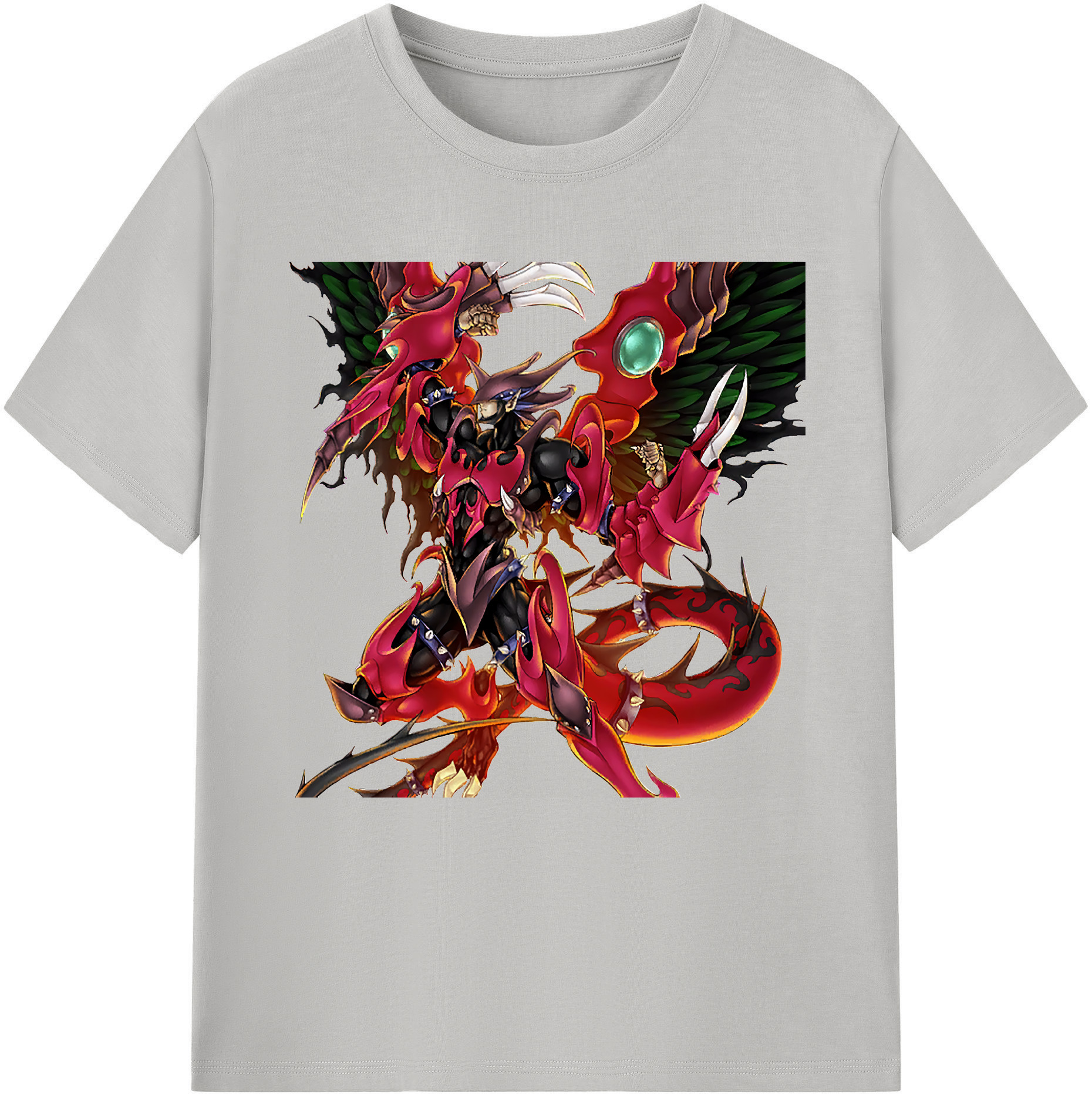 （画像用） 遊☆戯☆王 Yu-Gi-Oh! 綿100％半袖Tシャツ（フロントプリント）