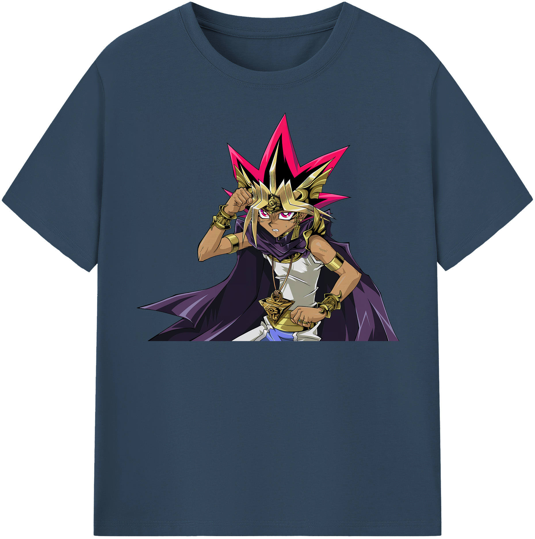 （画像用） 遊☆戯☆王 Yu-Gi-Oh! 綿100％半袖Tシャツ（フロントプリント）