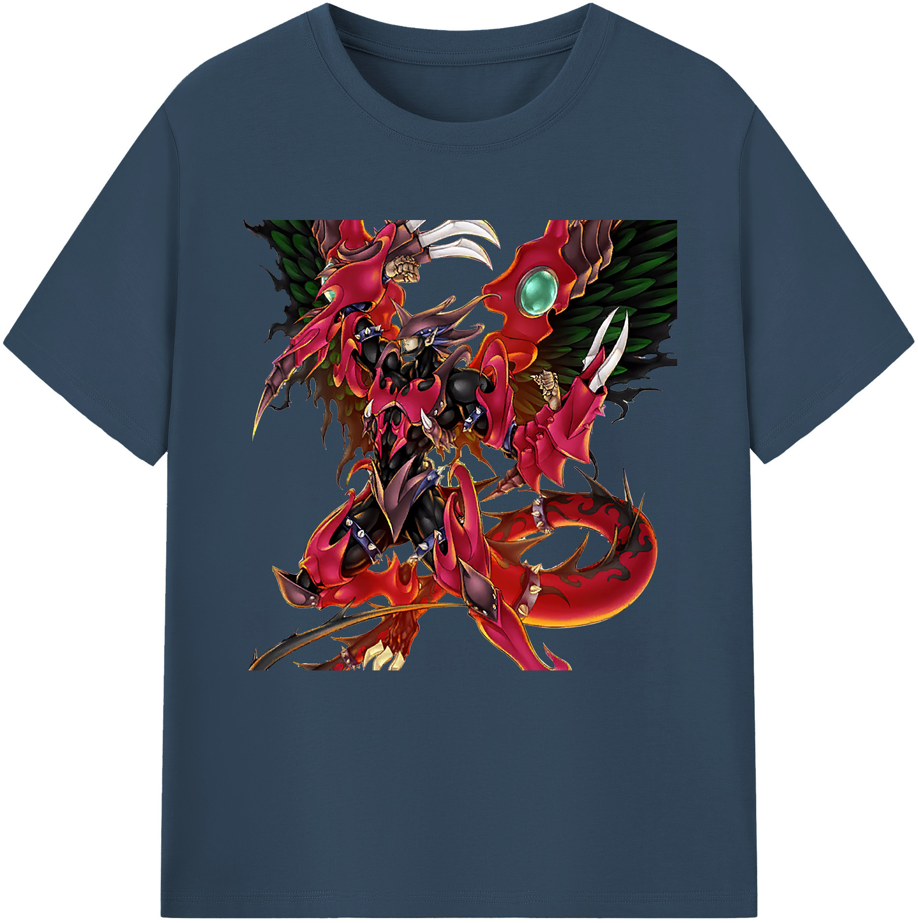 （画像用） 遊☆戯☆王 Yu-Gi-Oh! 綿100％半袖Tシャツ（フロントプリント）