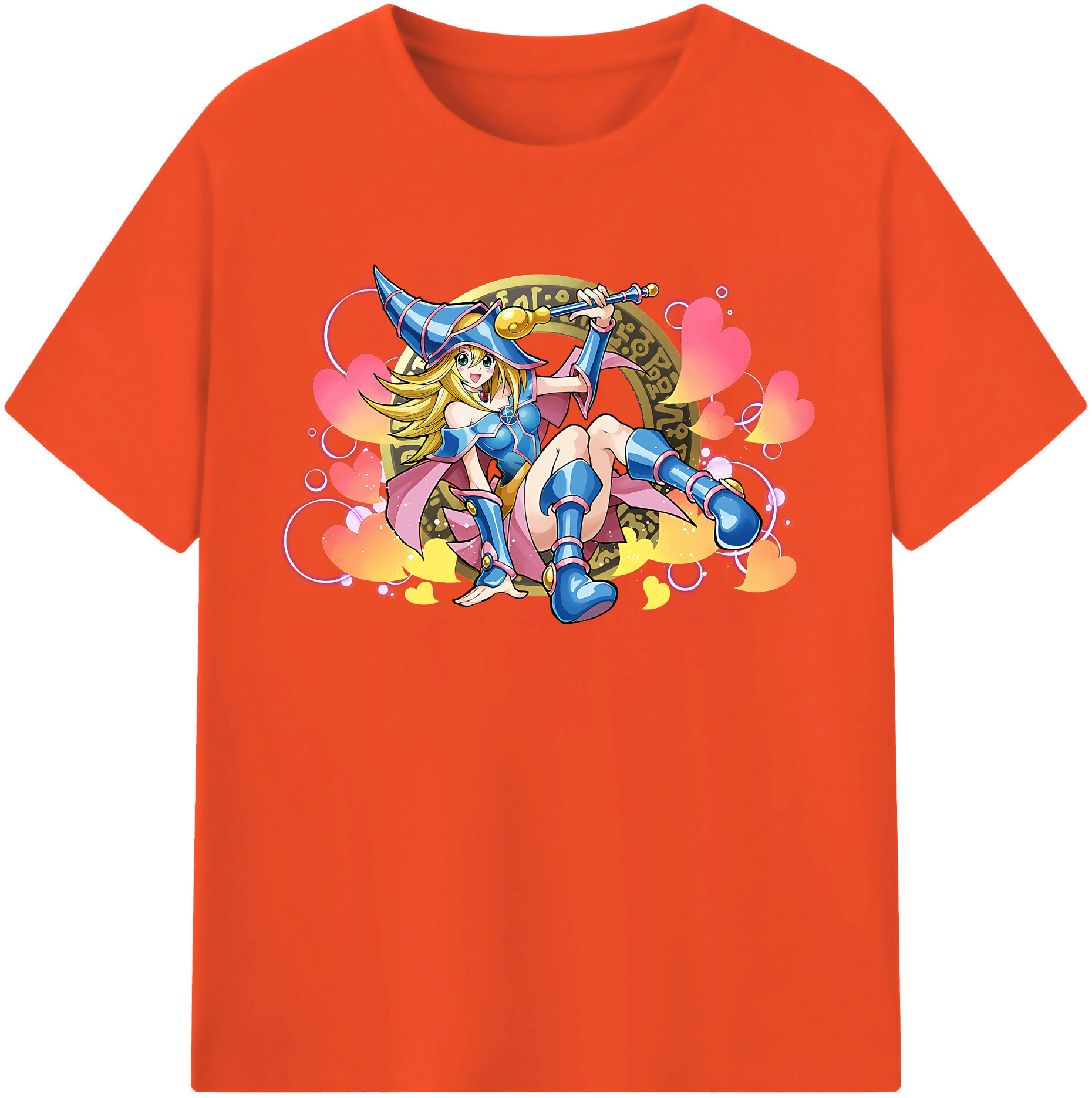 （画像用） 遊☆戯☆王 Yu-Gi-Oh! 綿100％半袖Tシャツ（フロントプリント）