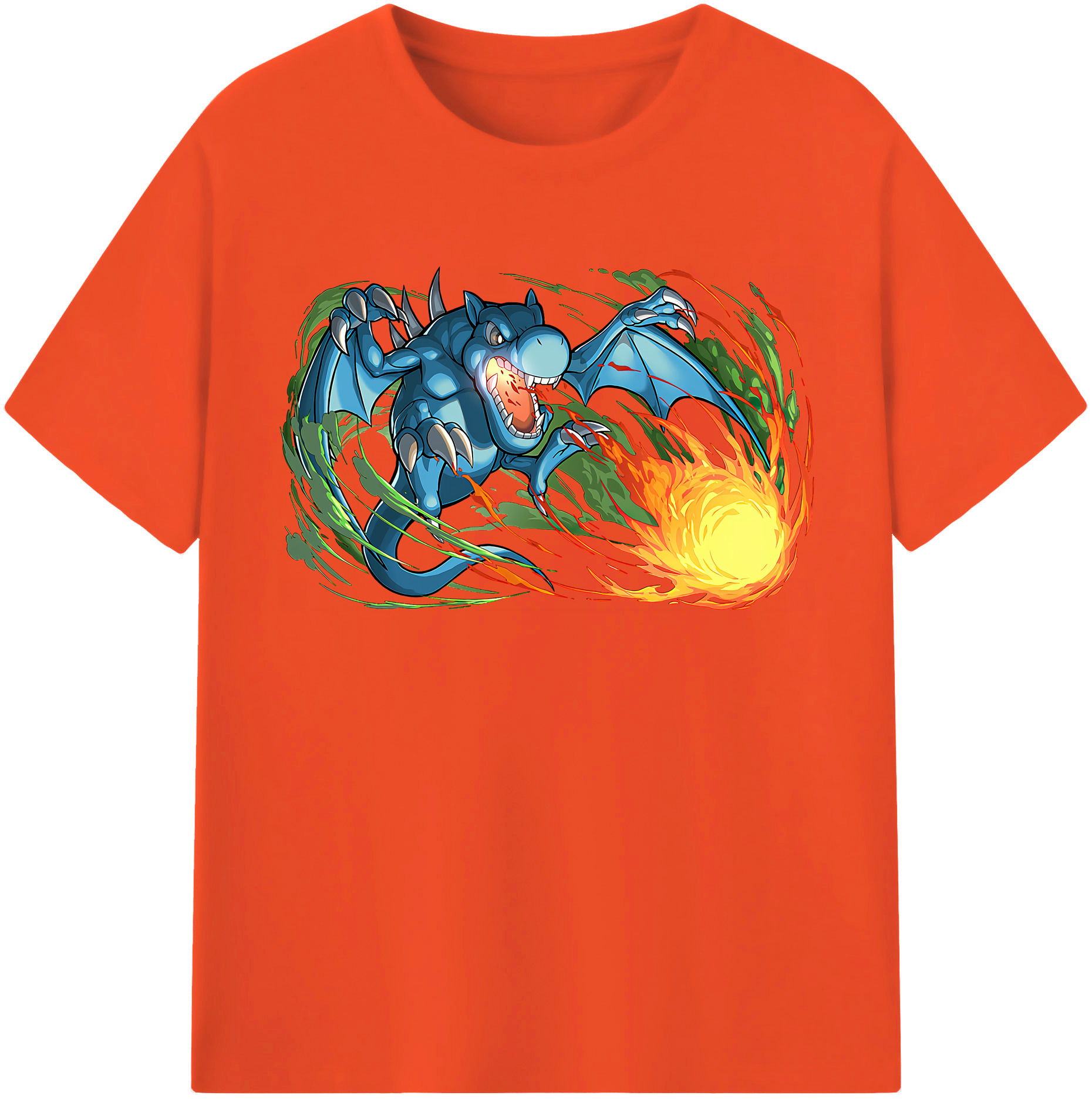 （画像用） 遊☆戯☆王 Yu-Gi-Oh! 綿100％半袖Tシャツ（フロントプリント）