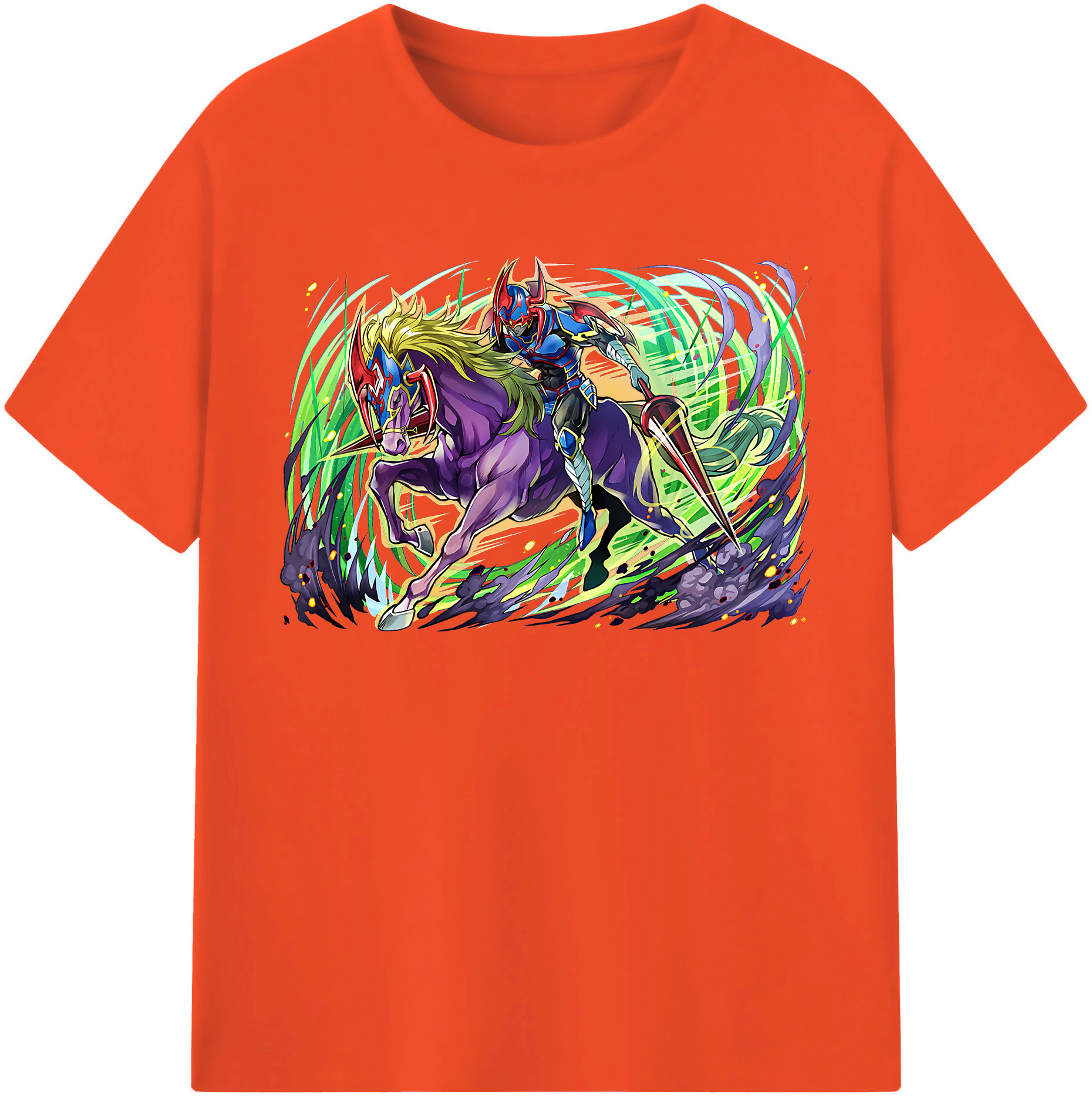（画像用） 遊☆戯☆王 Yu-Gi-Oh! 綿100％半袖Tシャツ（フロントプリント）