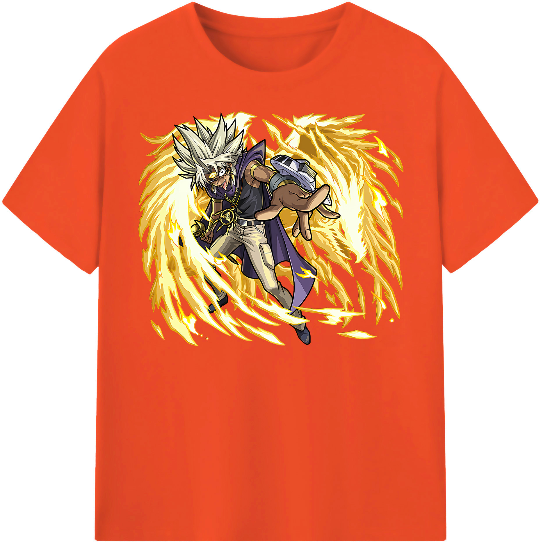（画像用） 遊☆戯☆王 Yu-Gi-Oh! 綿100％半袖Tシャツ（フロントプリント）