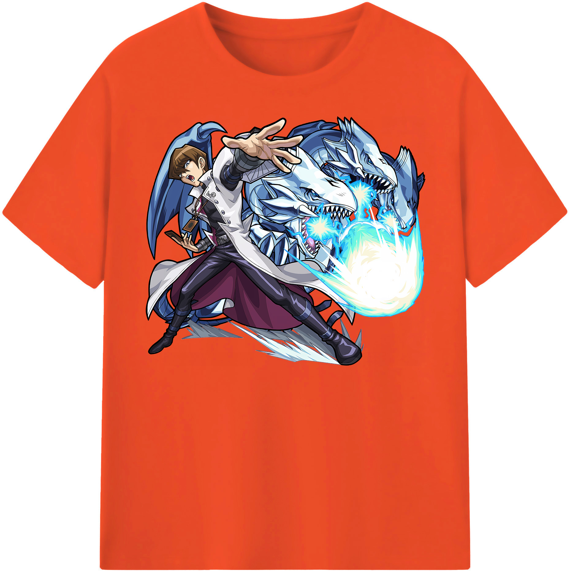 （画像用） 遊☆戯☆王 Yu-Gi-Oh! 綿100％半袖Tシャツ（フロントプリント）