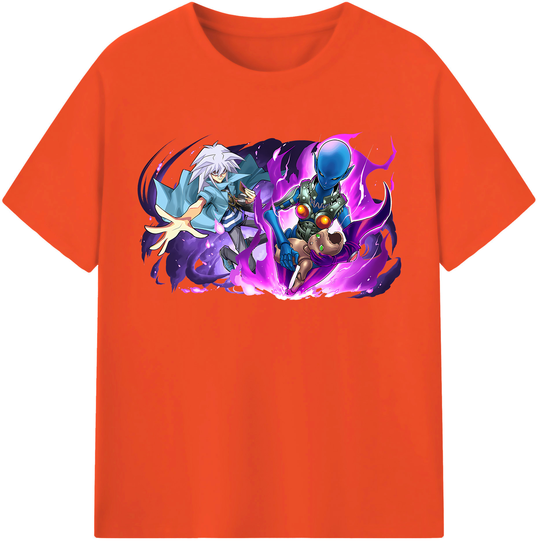 （画像用） 遊☆戯☆王 Yu-Gi-Oh! 綿100％半袖Tシャツ（フロントプリント）