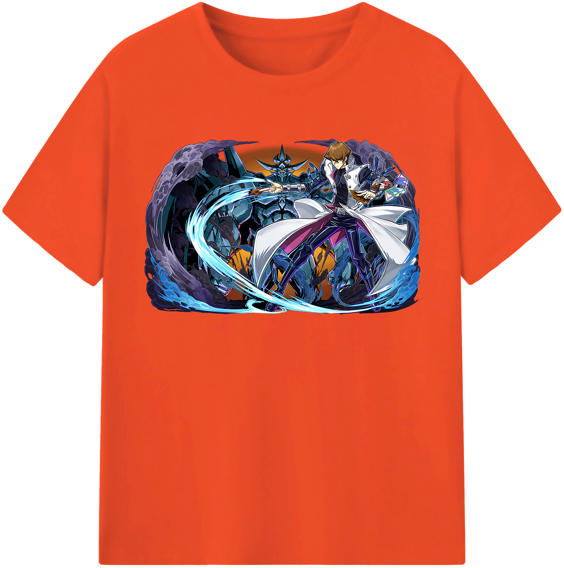 （画像用） 遊☆戯☆王 Yu-Gi-Oh! 綿100％半袖Tシャツ（フロントプリント）