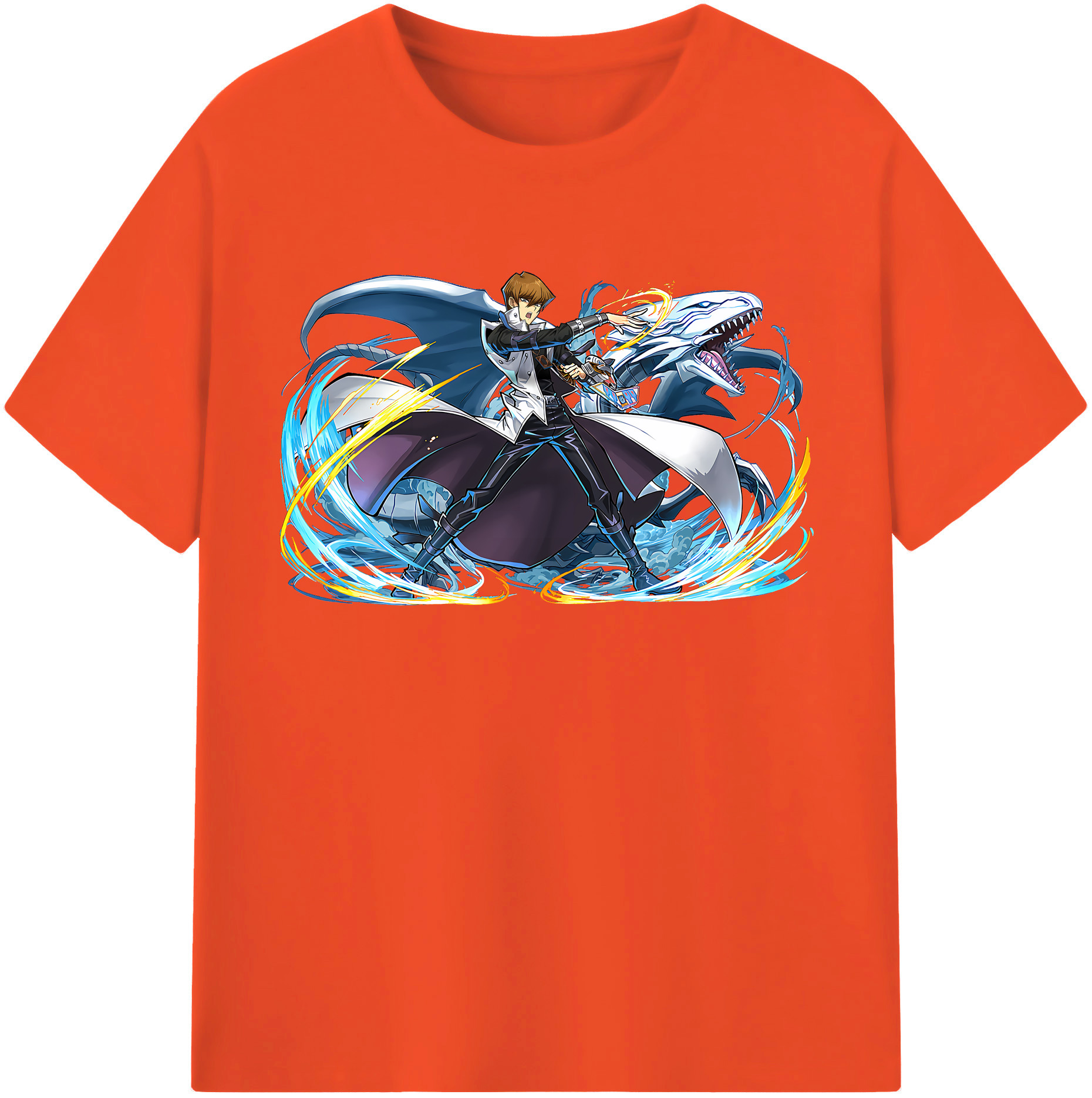 （画像用） 遊☆戯☆王 Yu-Gi-Oh! 綿100％半袖Tシャツ（フロントプリント）