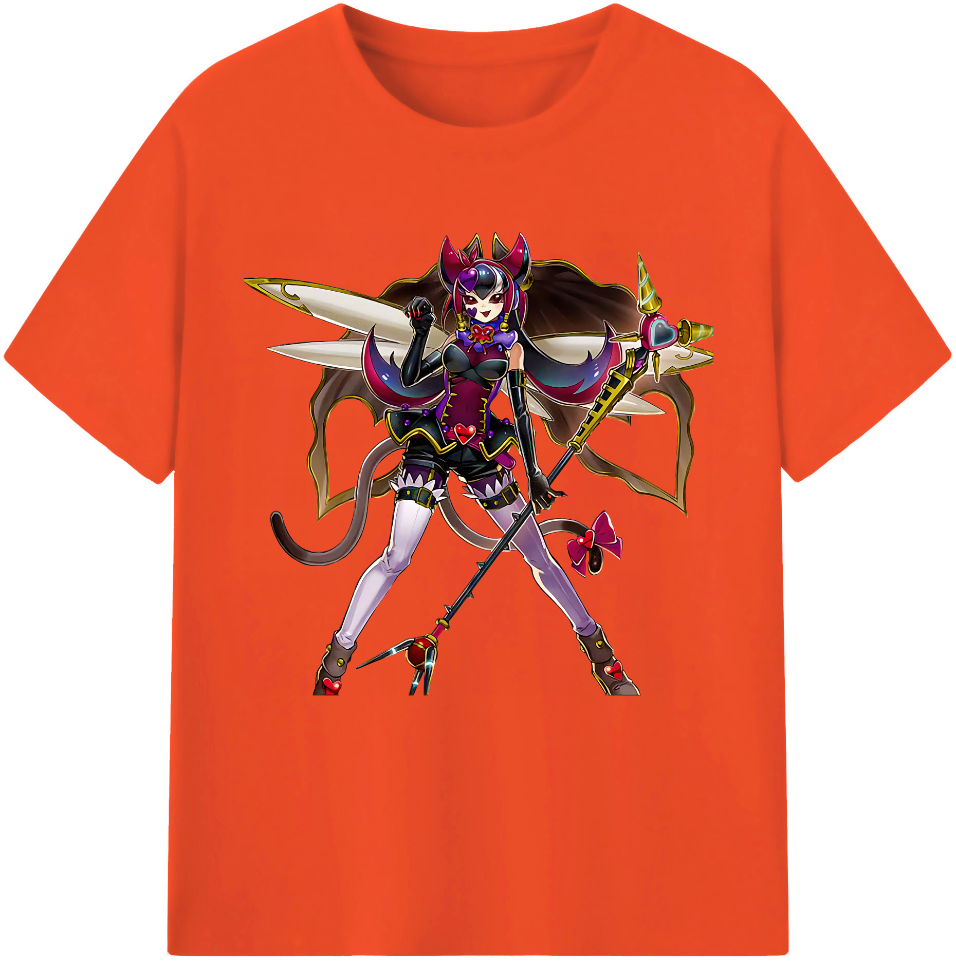 （画像用） 遊☆戯☆王 Yu-Gi-Oh! 綿100％半袖Tシャツ（フロントプリント）
